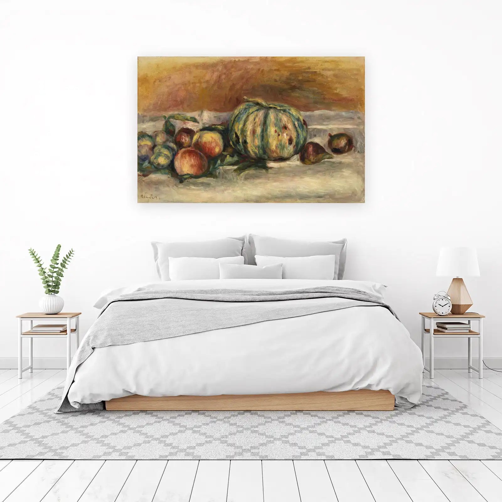 Impressionist Still Life Autumn Harvest Wall Art