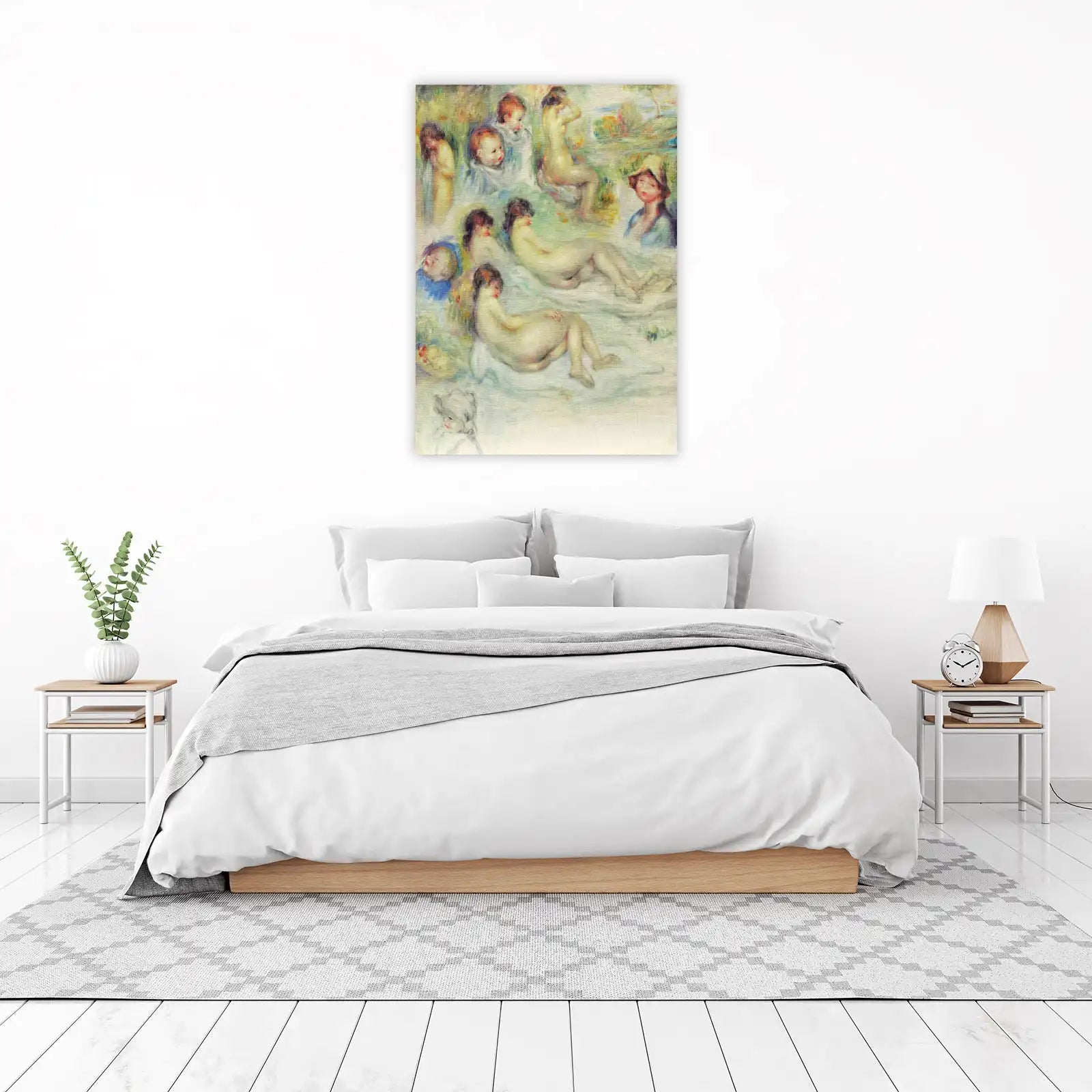 Renoir Bathing Nudes Impressionist Wall Art