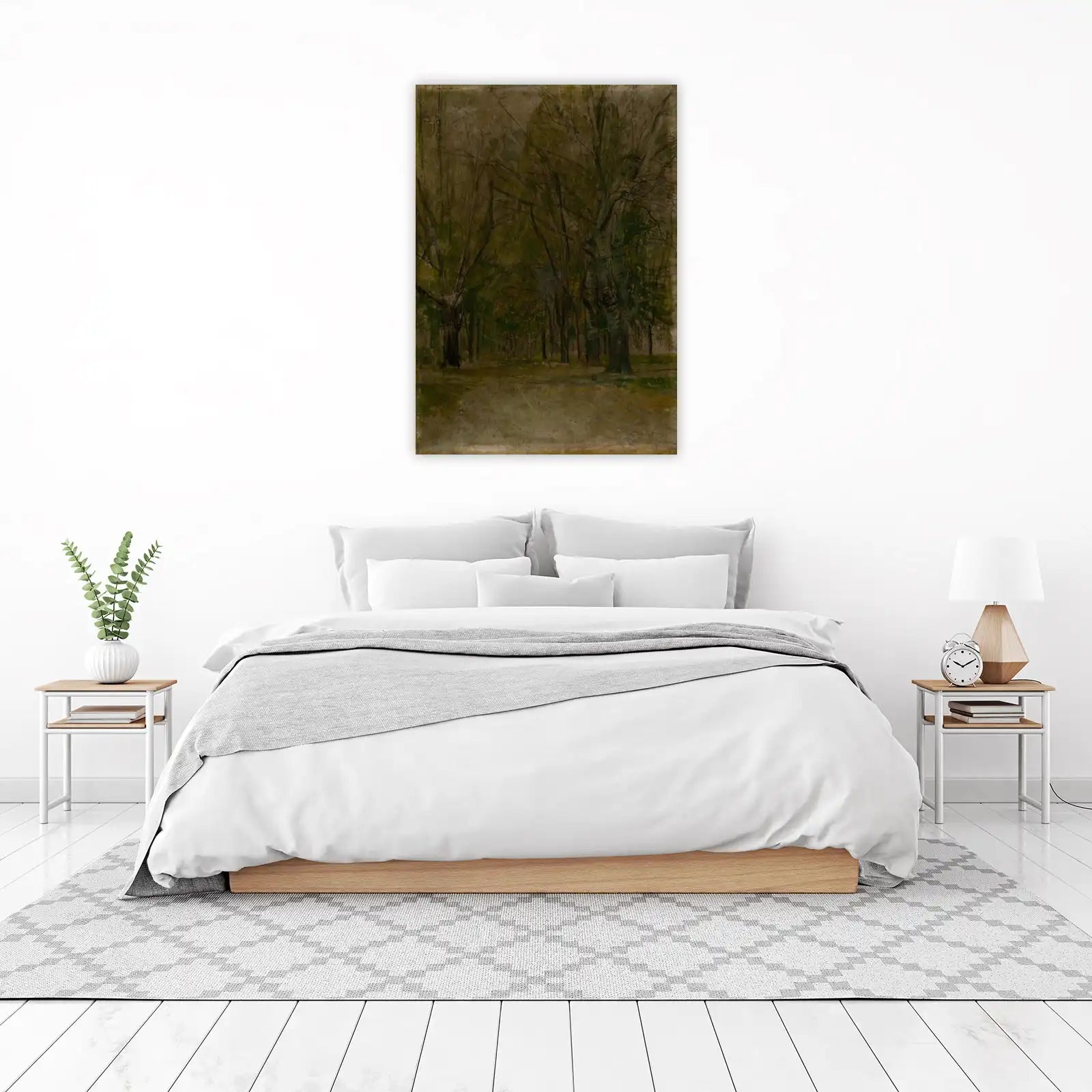 Moody Forest Path Wall Art