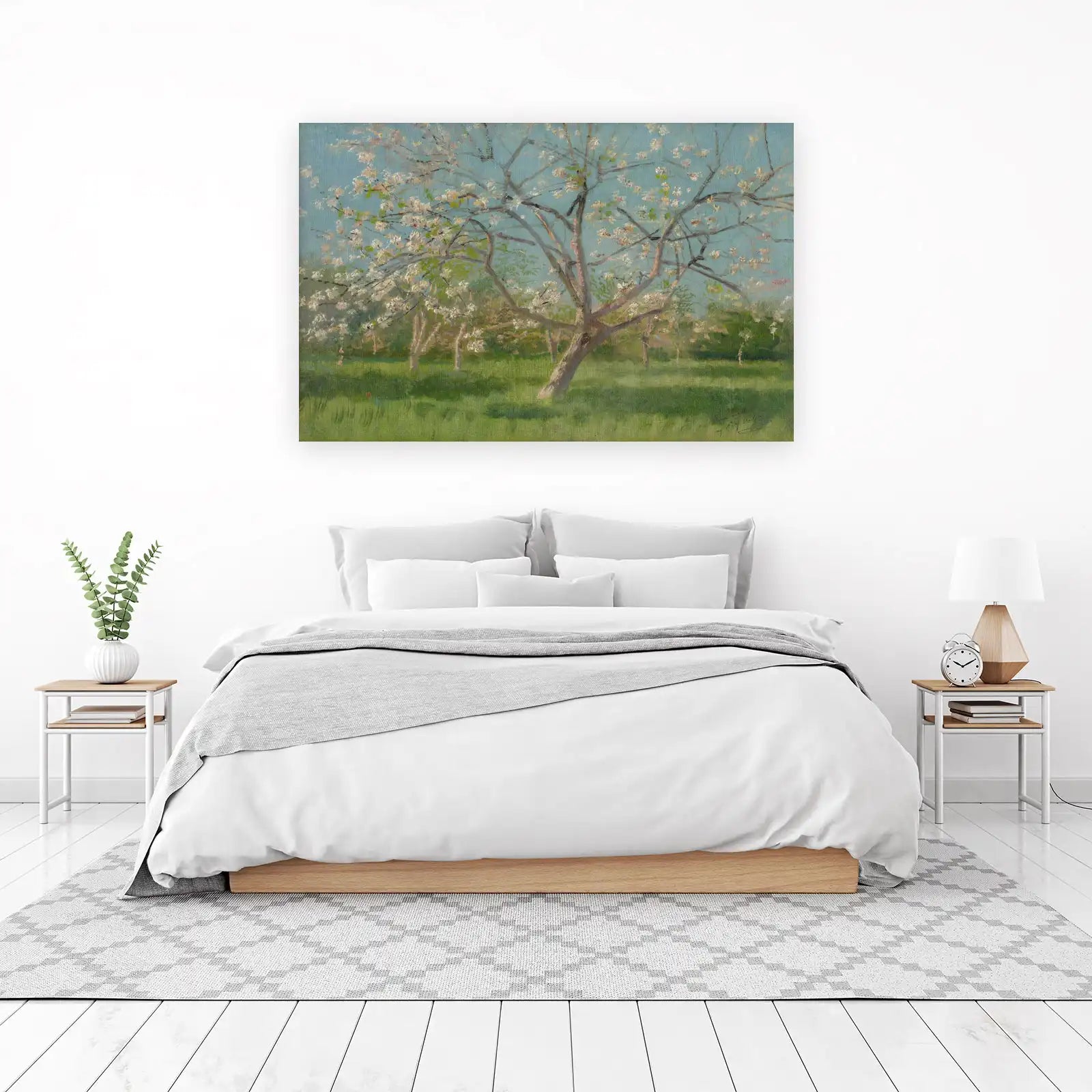 Blooming Orchard Spring Tree Wall Art