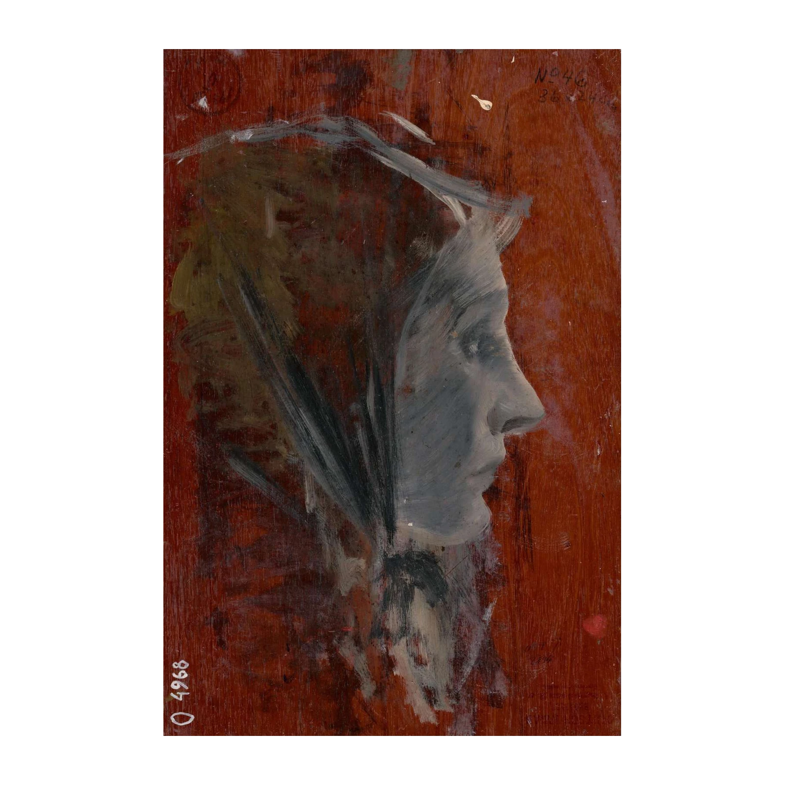 Vintage Portrait Woman Wall Art - Timeless Art