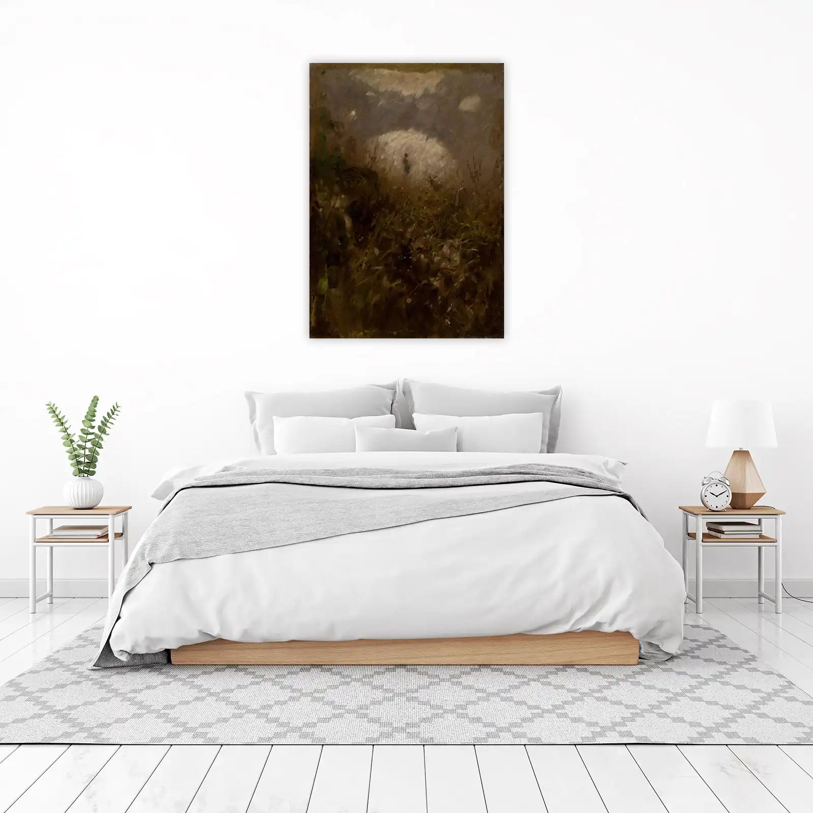 Serene Countryside Landscape Wall Art