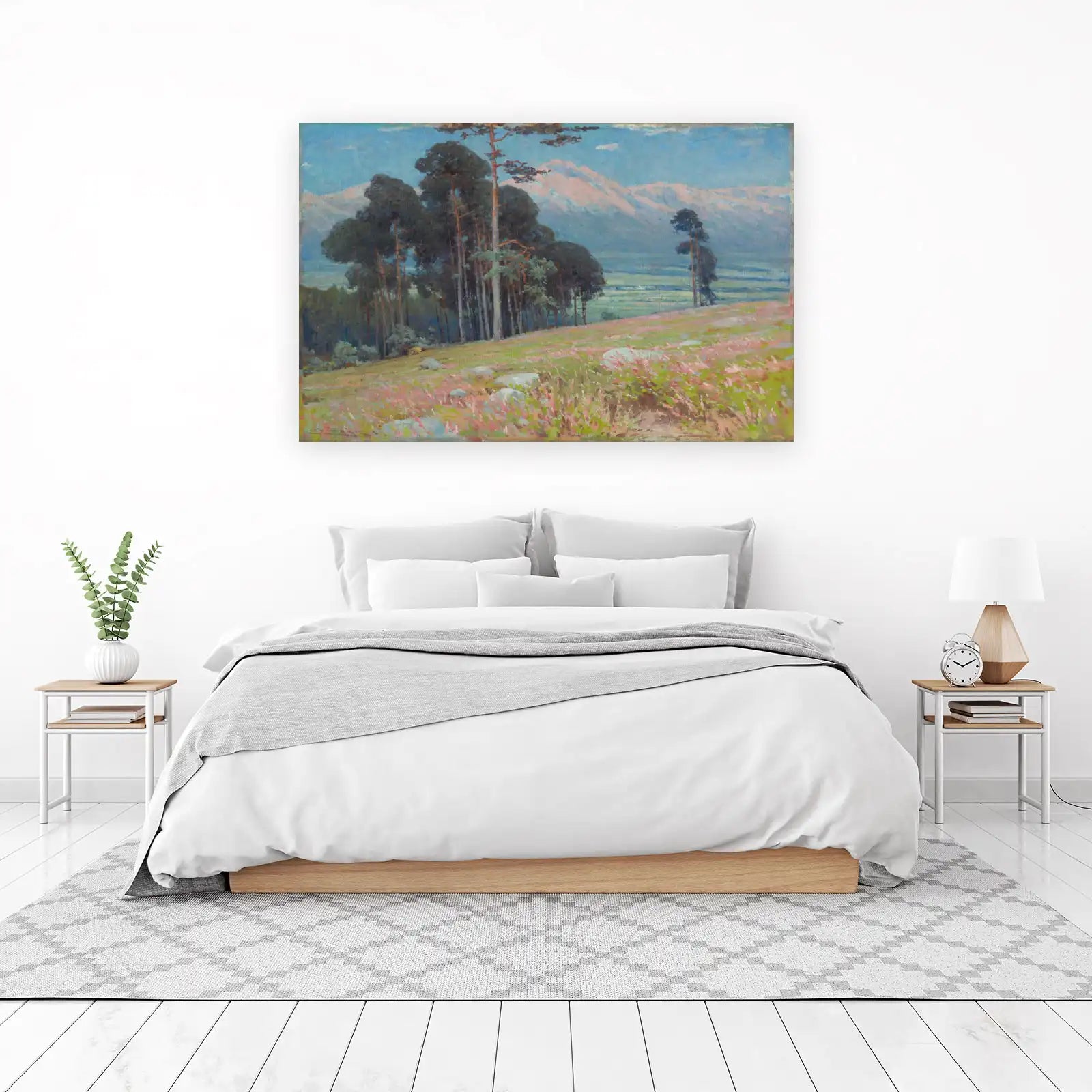 Serene Mountain Landscape Wall Art