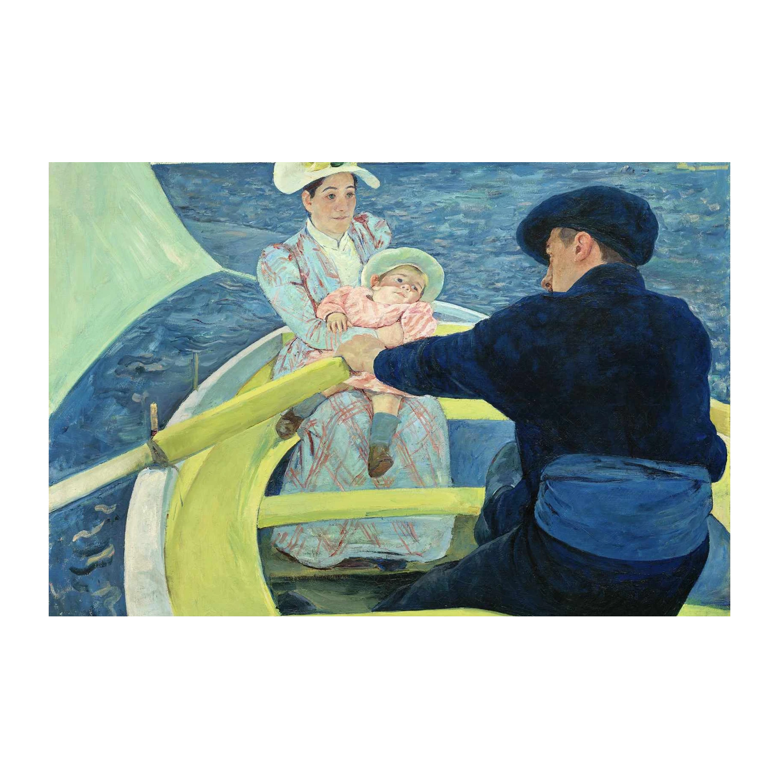 Nautical Family Scene Wall Art