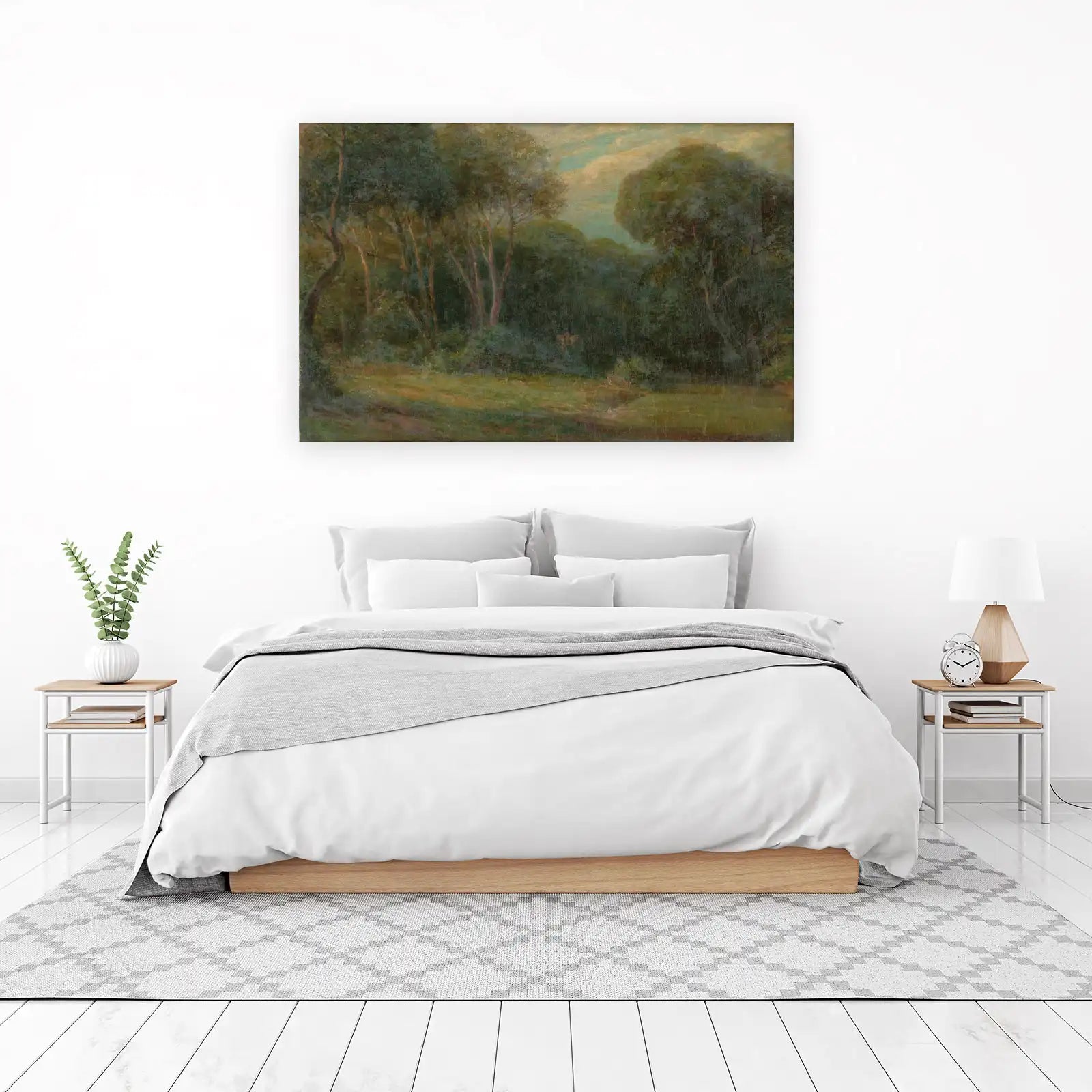 Serene Forest Pathway Wall Art