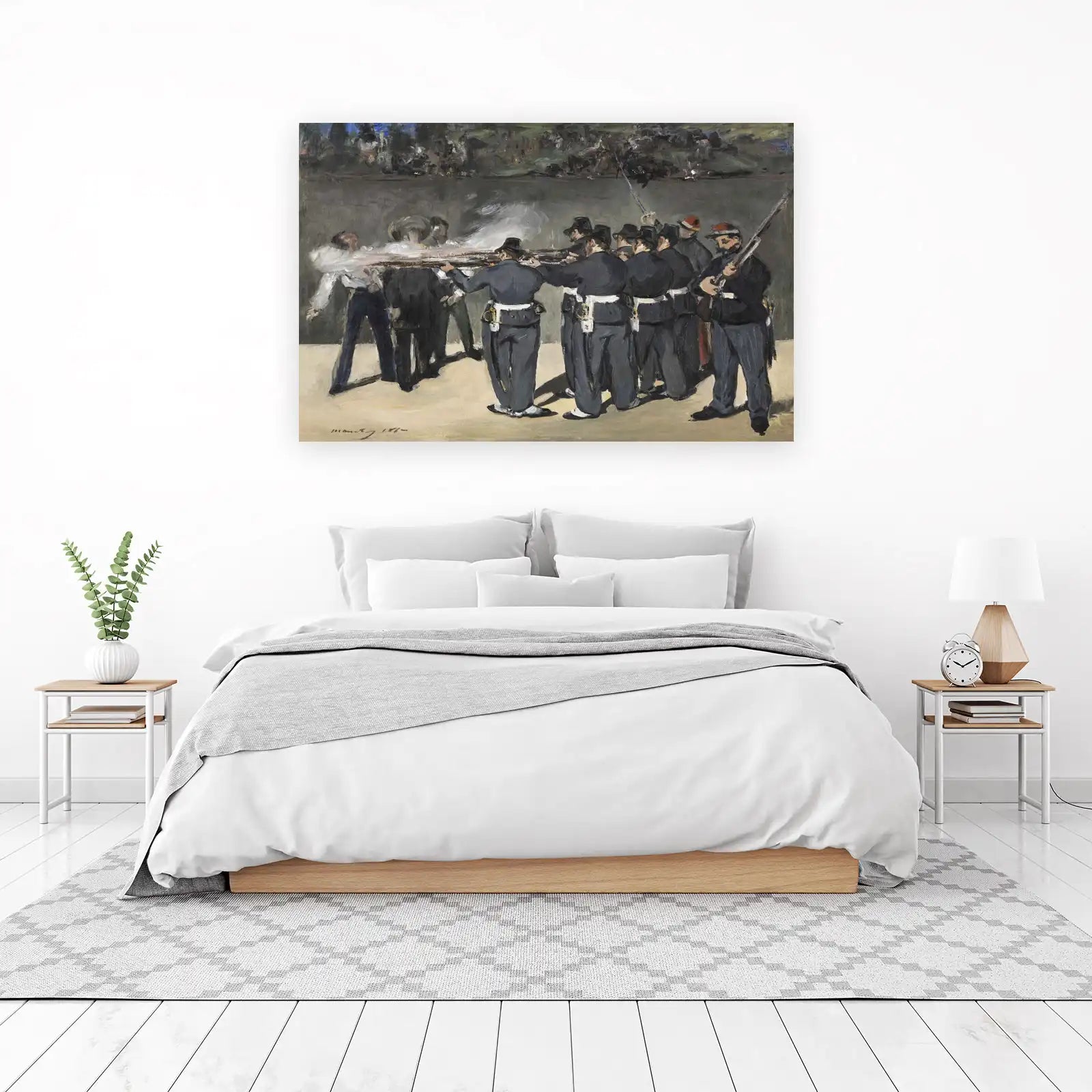 The Execution of Emperor Maximilian Wall Art