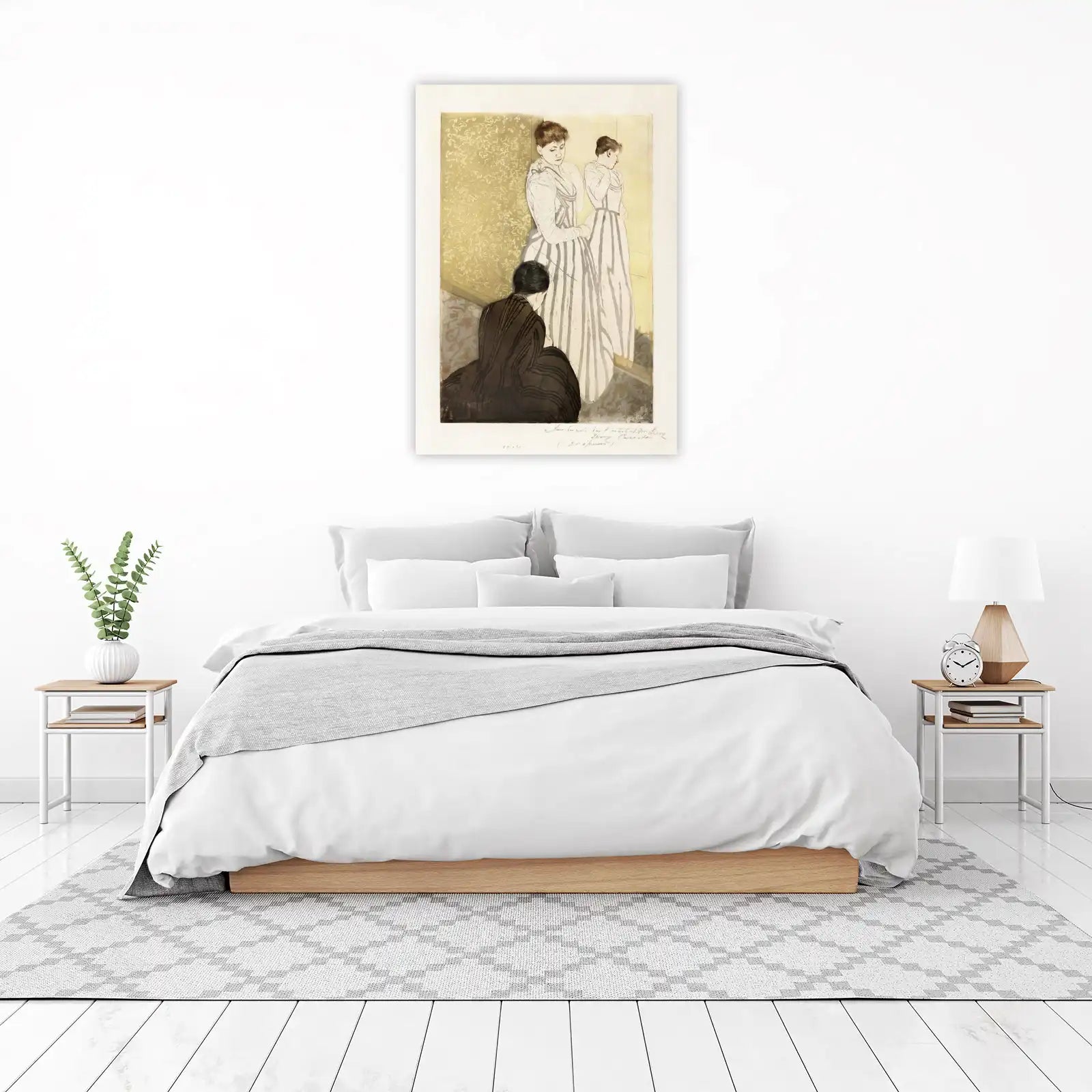 Impressionist Fashion Scene Wall Art