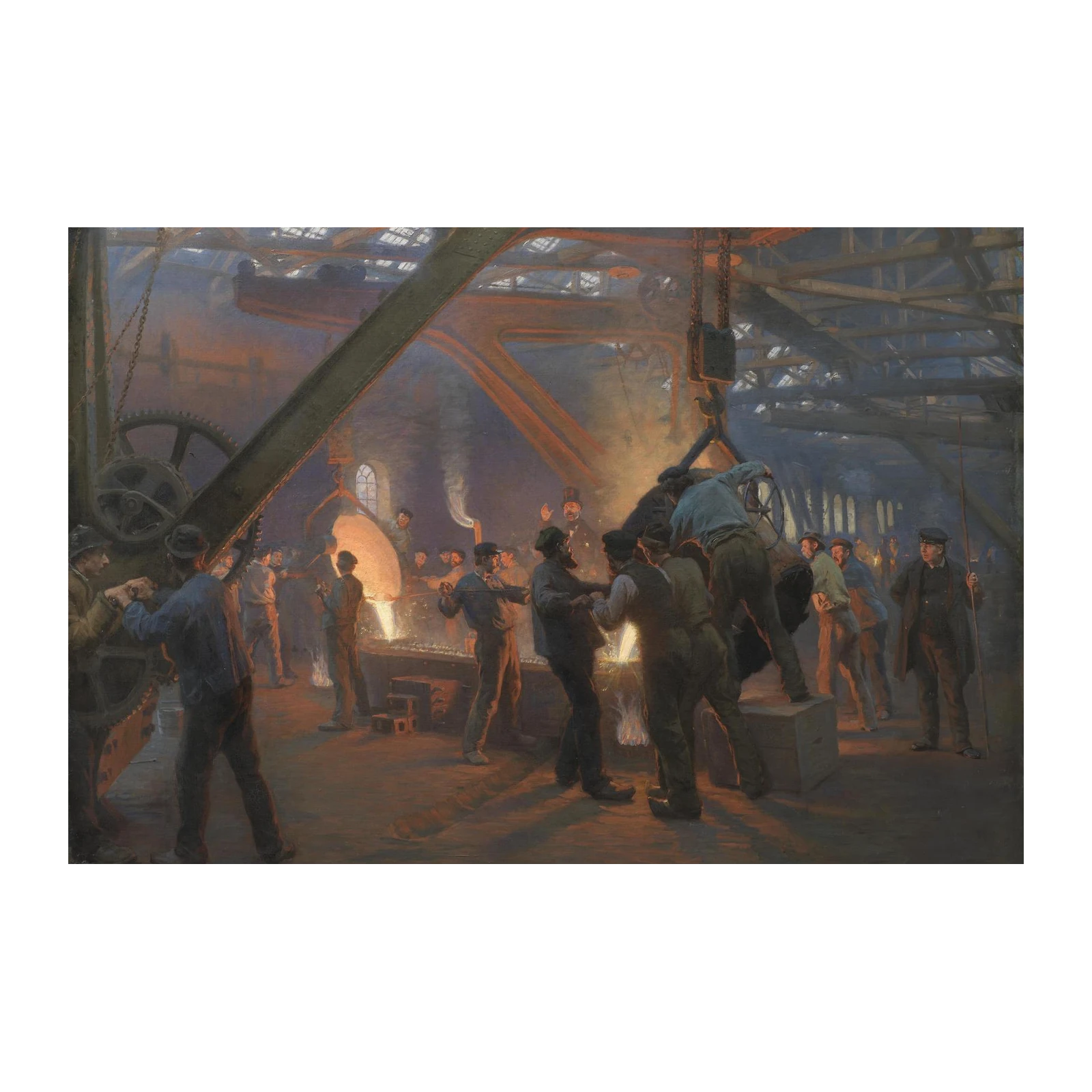 Industrial Forge Power Wall Art