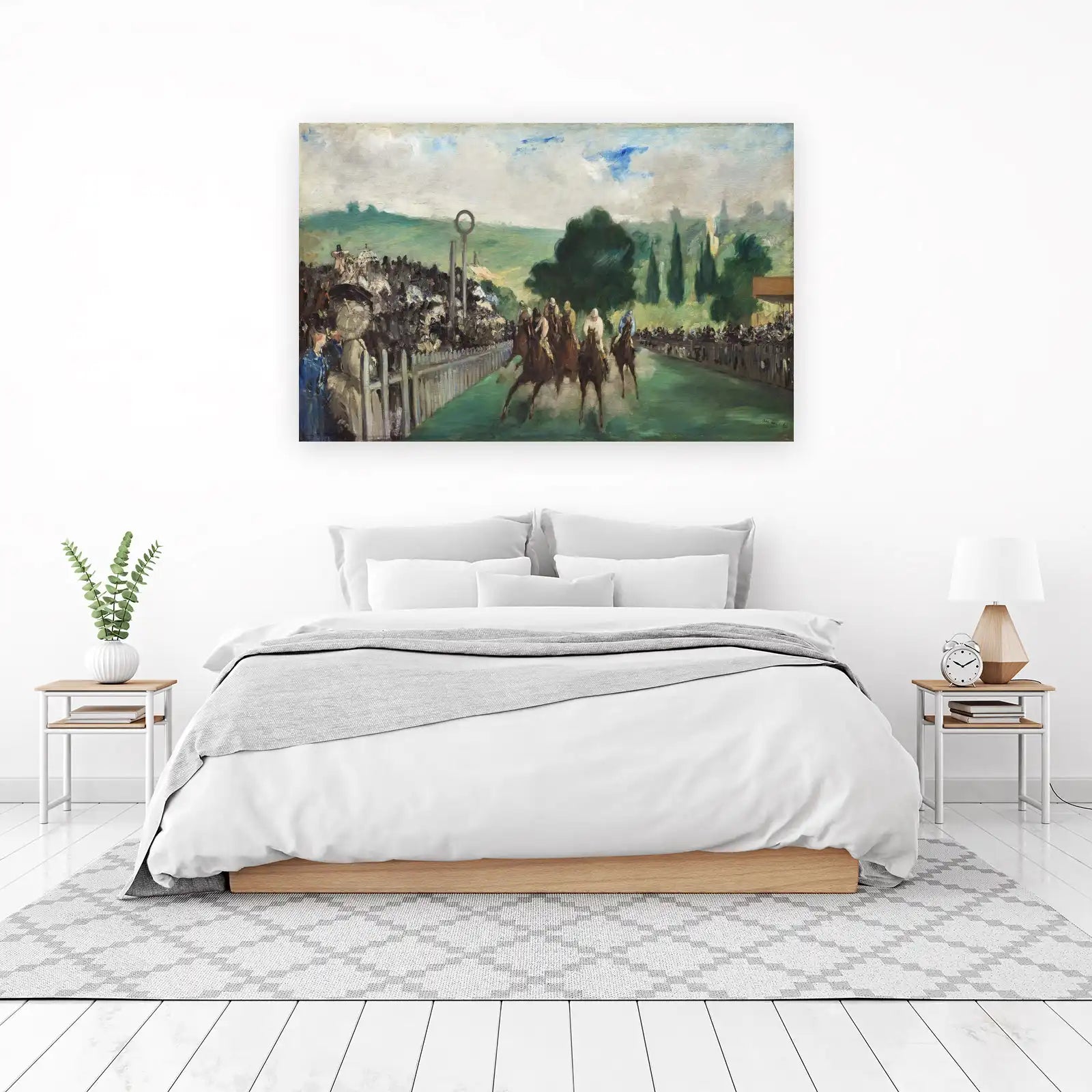 Horse Racing at the Derby Wall Art