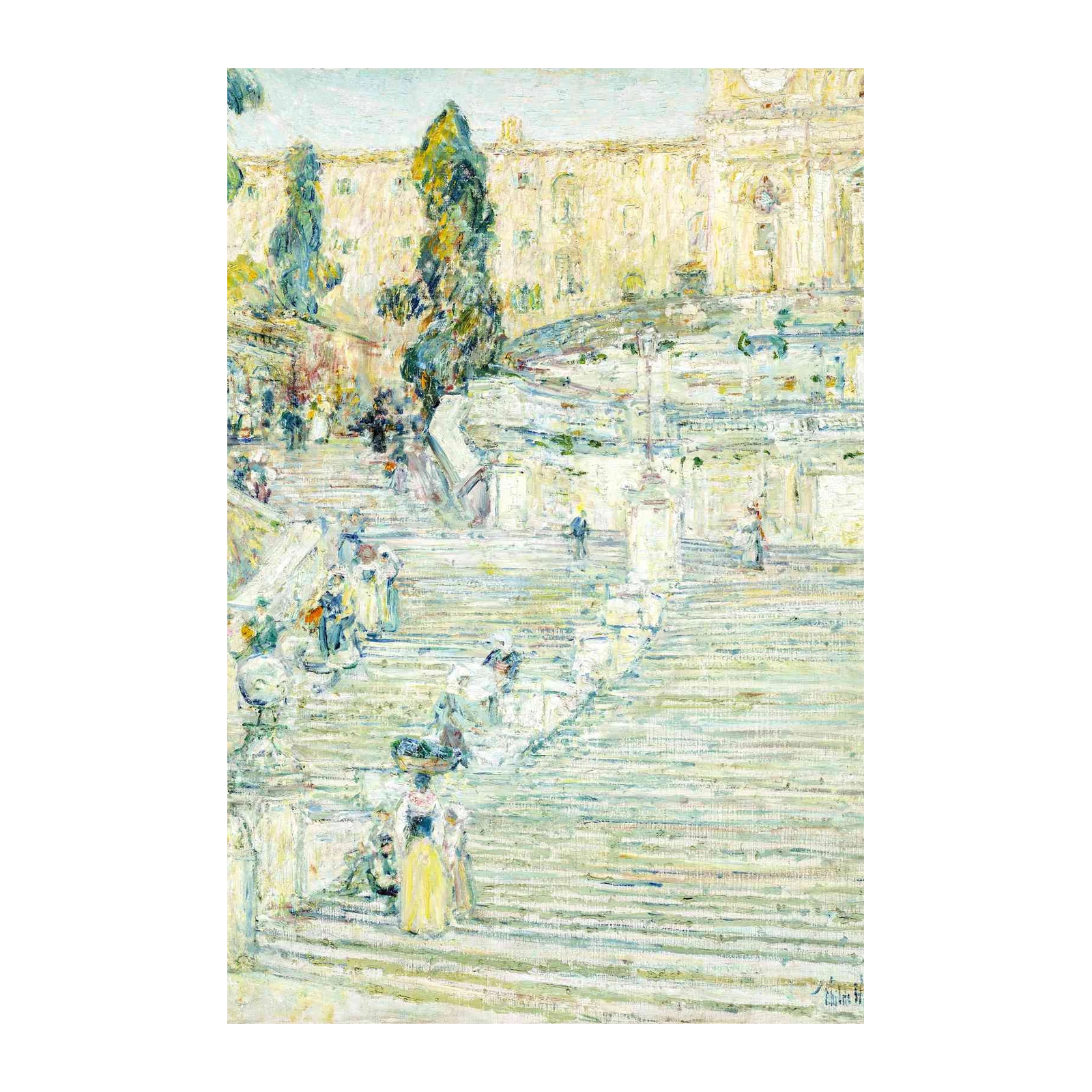 Impressionist Steps Serenity Wall Art