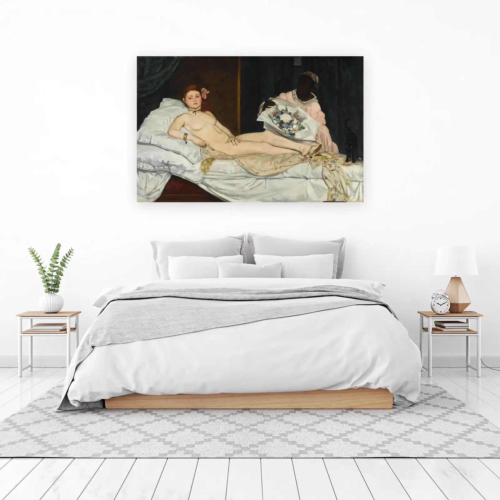 Edouard Manet "Olympia" Renaissance Wall Art