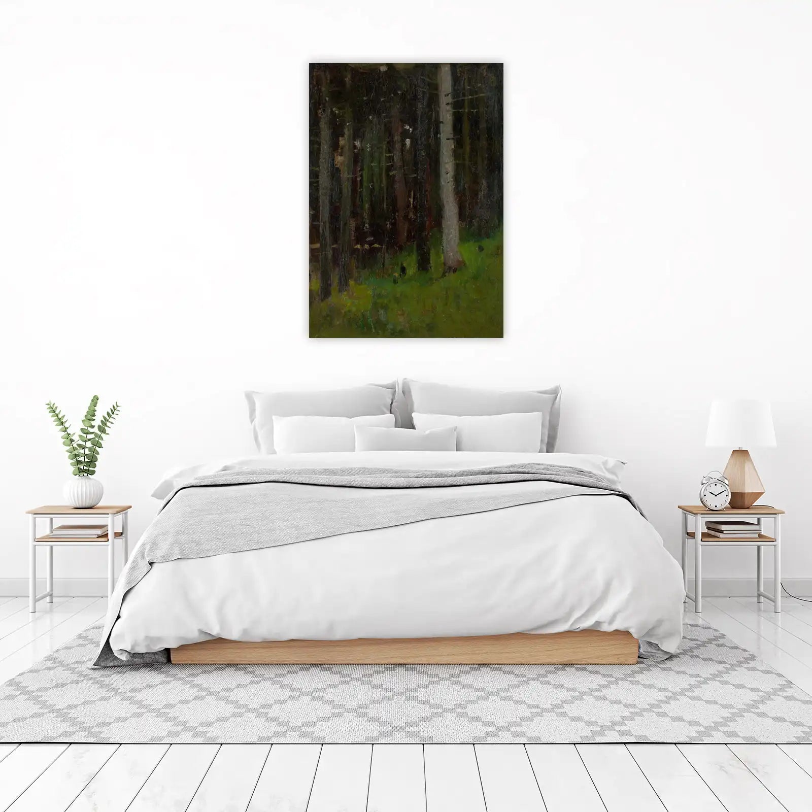 Enigmatic Forest Landscape Wall Art