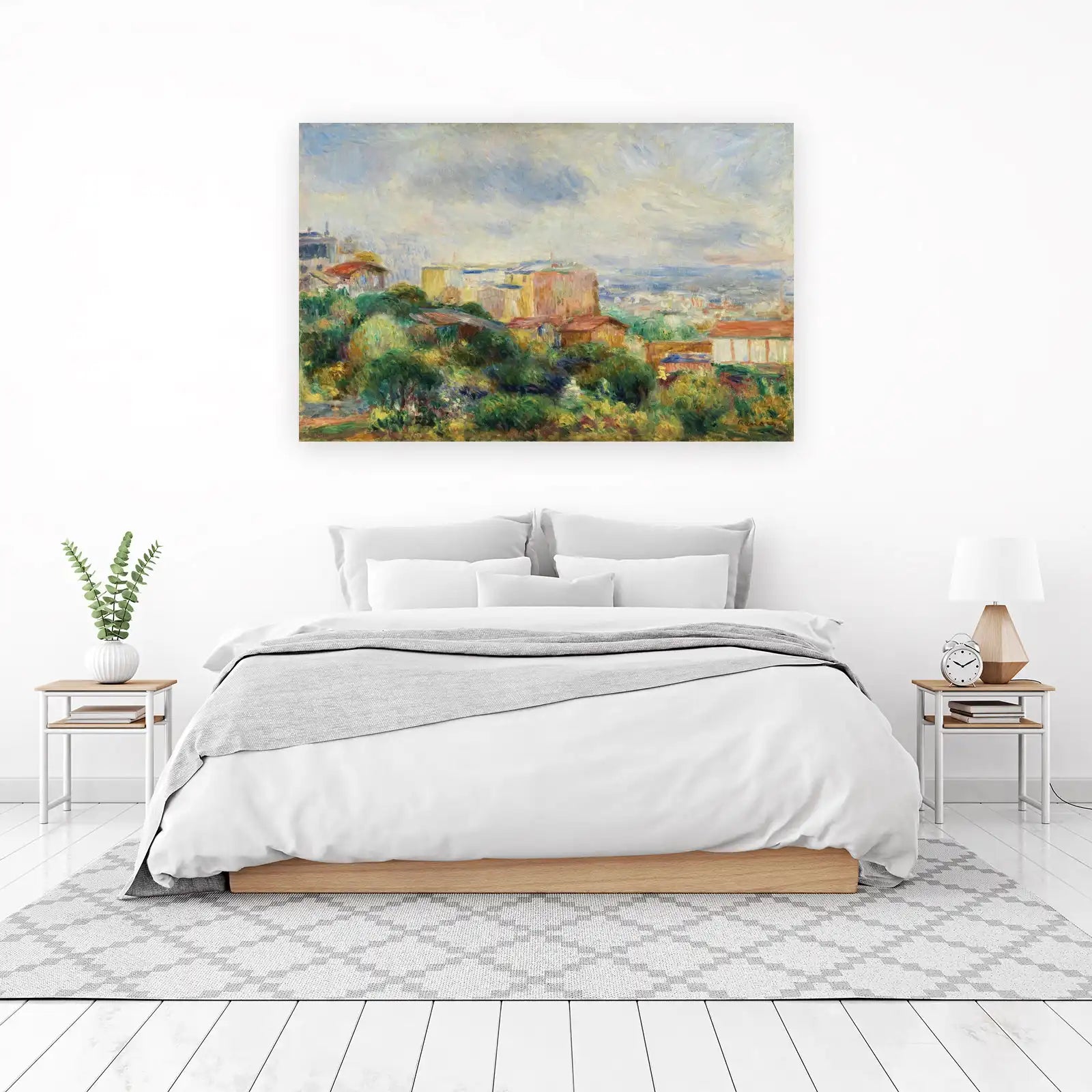 Impressionist Cityscape Serenity Wall Art