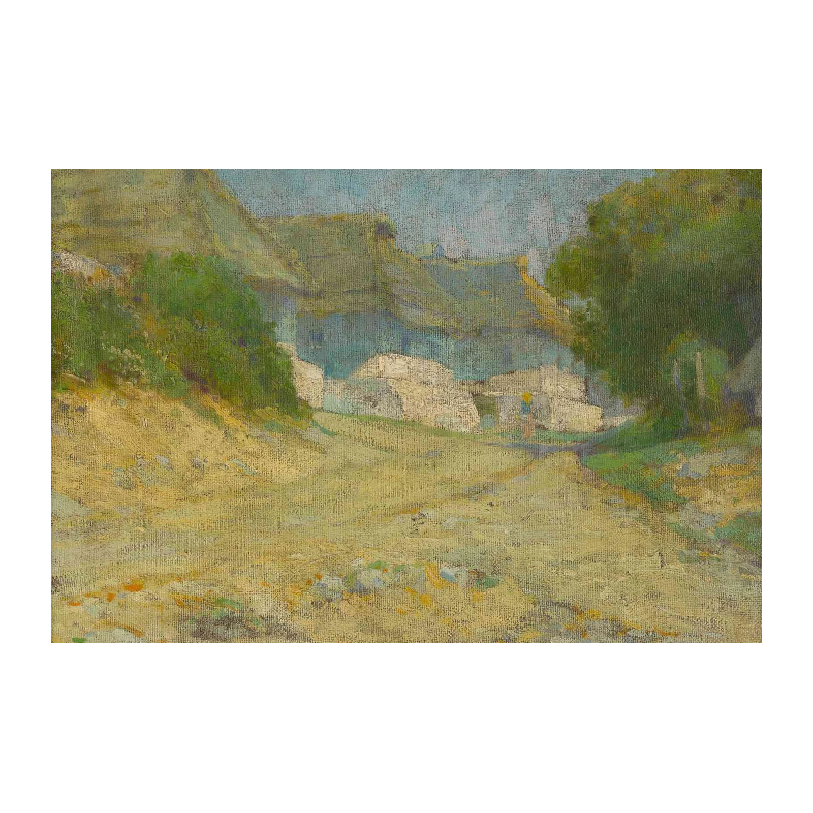 Serene Countryside Landscape Wall Art