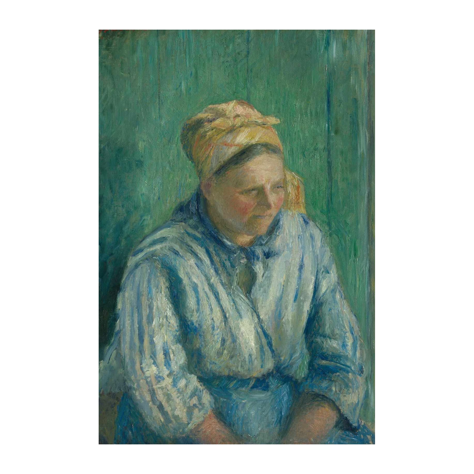 Impressionist Woman Portrait Wall Art