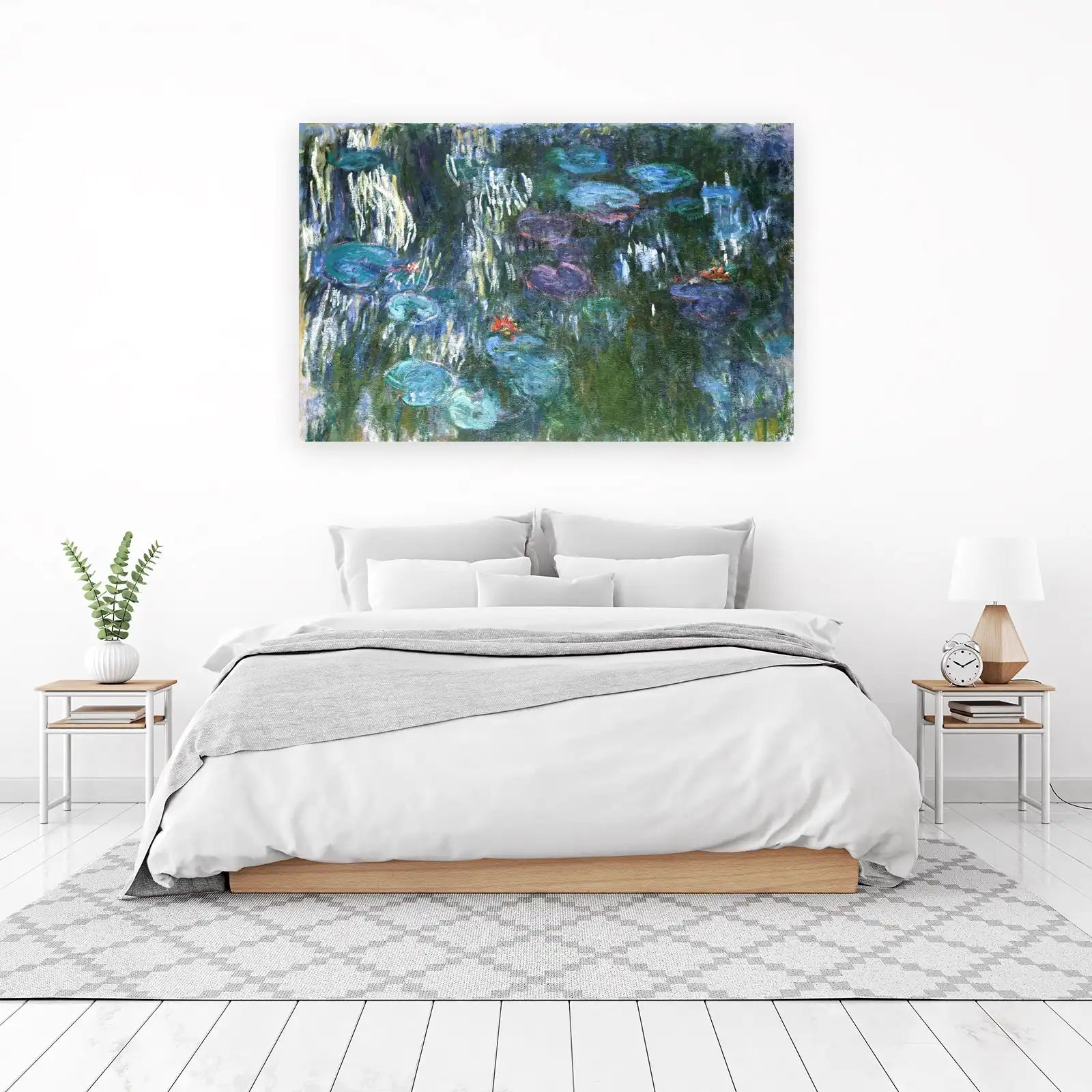 Monet Water Lilies Serene Impressionist Wall Art