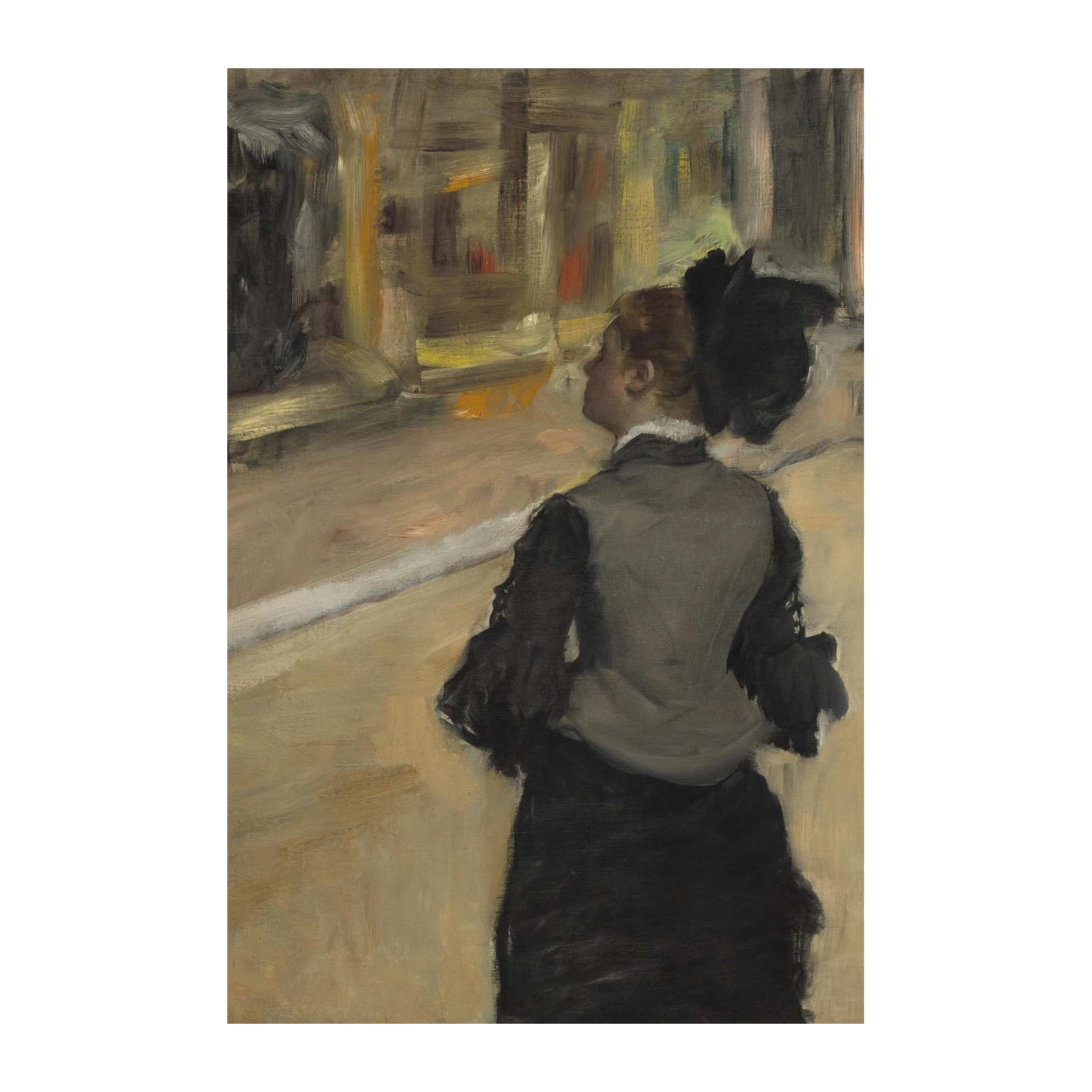 Impressionist Parisian Street Scene Wall Art