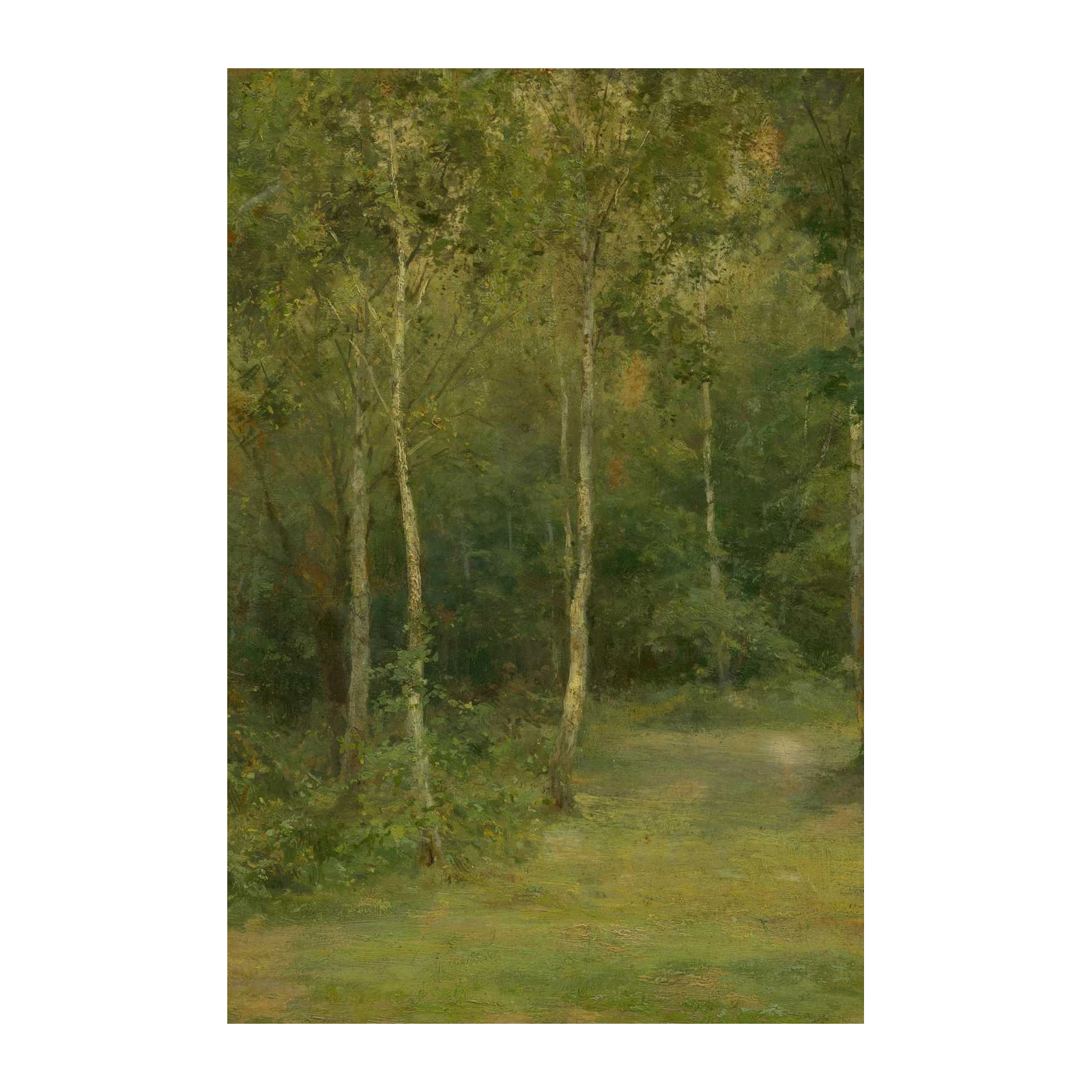 Serene Forest Path Landscape Wall Art