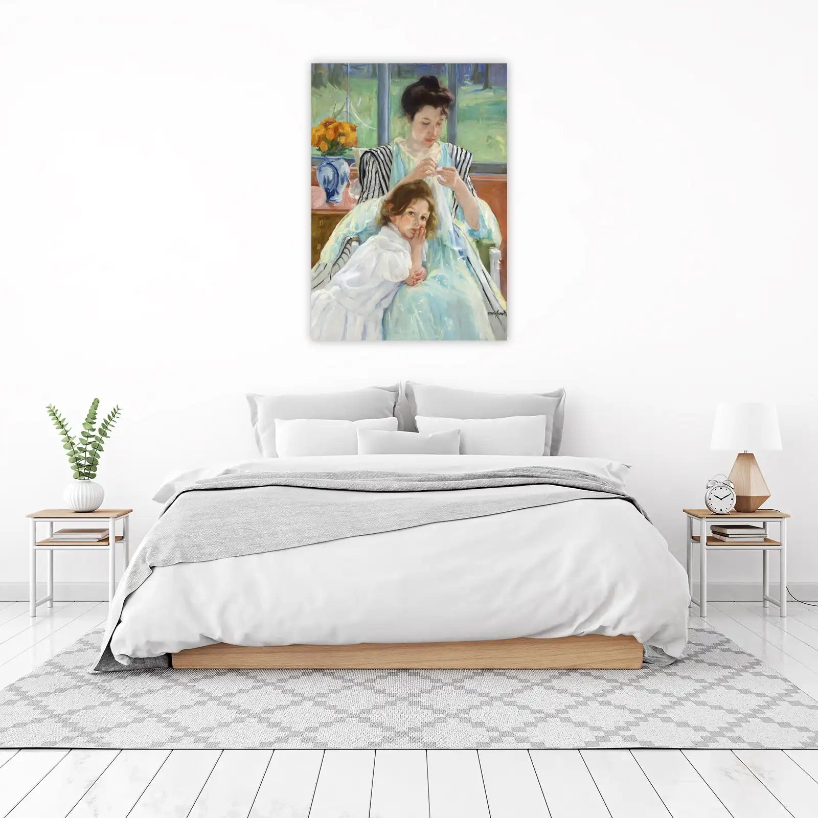 Mother and Child Serenity Wall Art