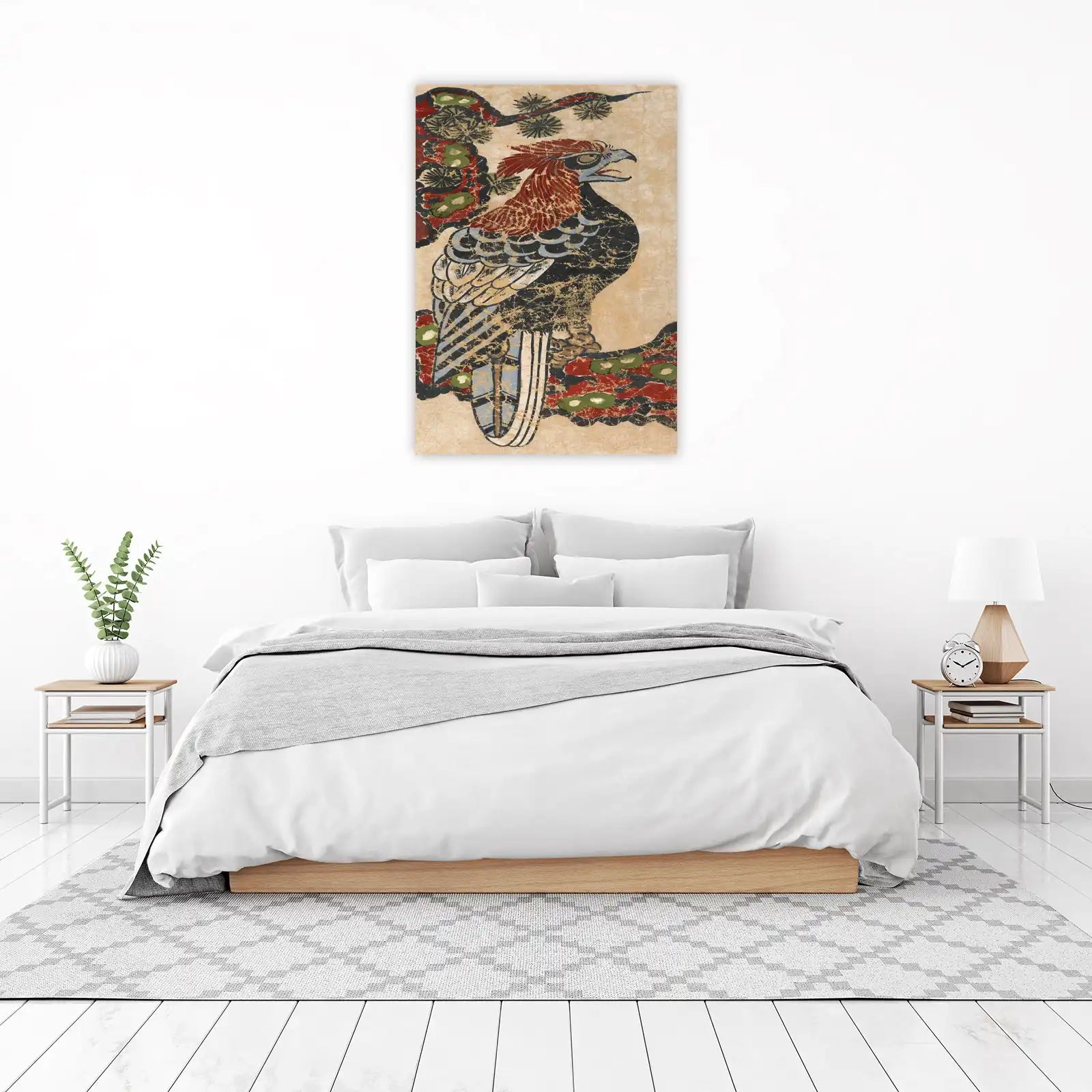 Majestic Eagle Asian Art Wall Art