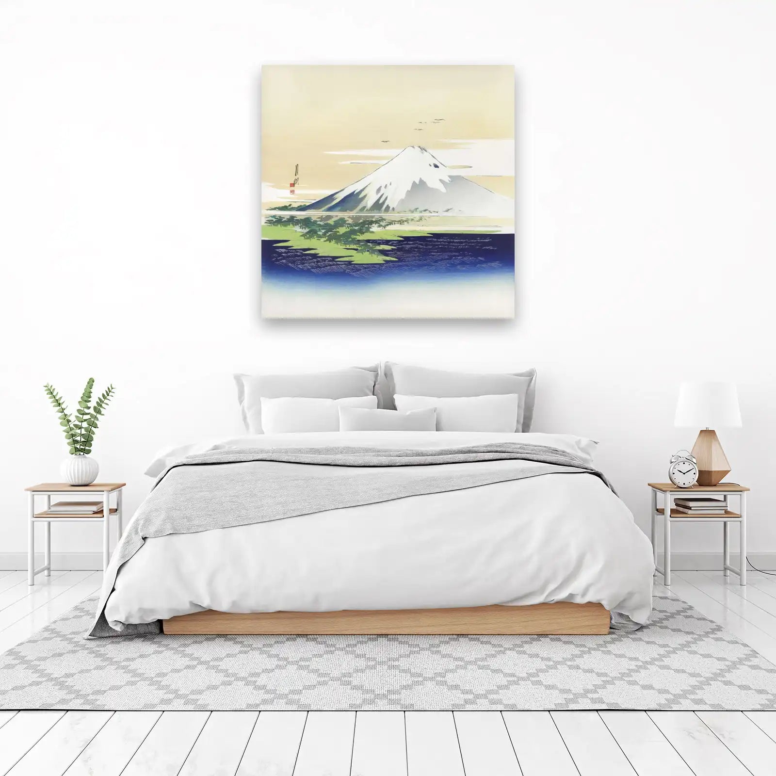 Serene Mount Fuji Landscape Wall Art