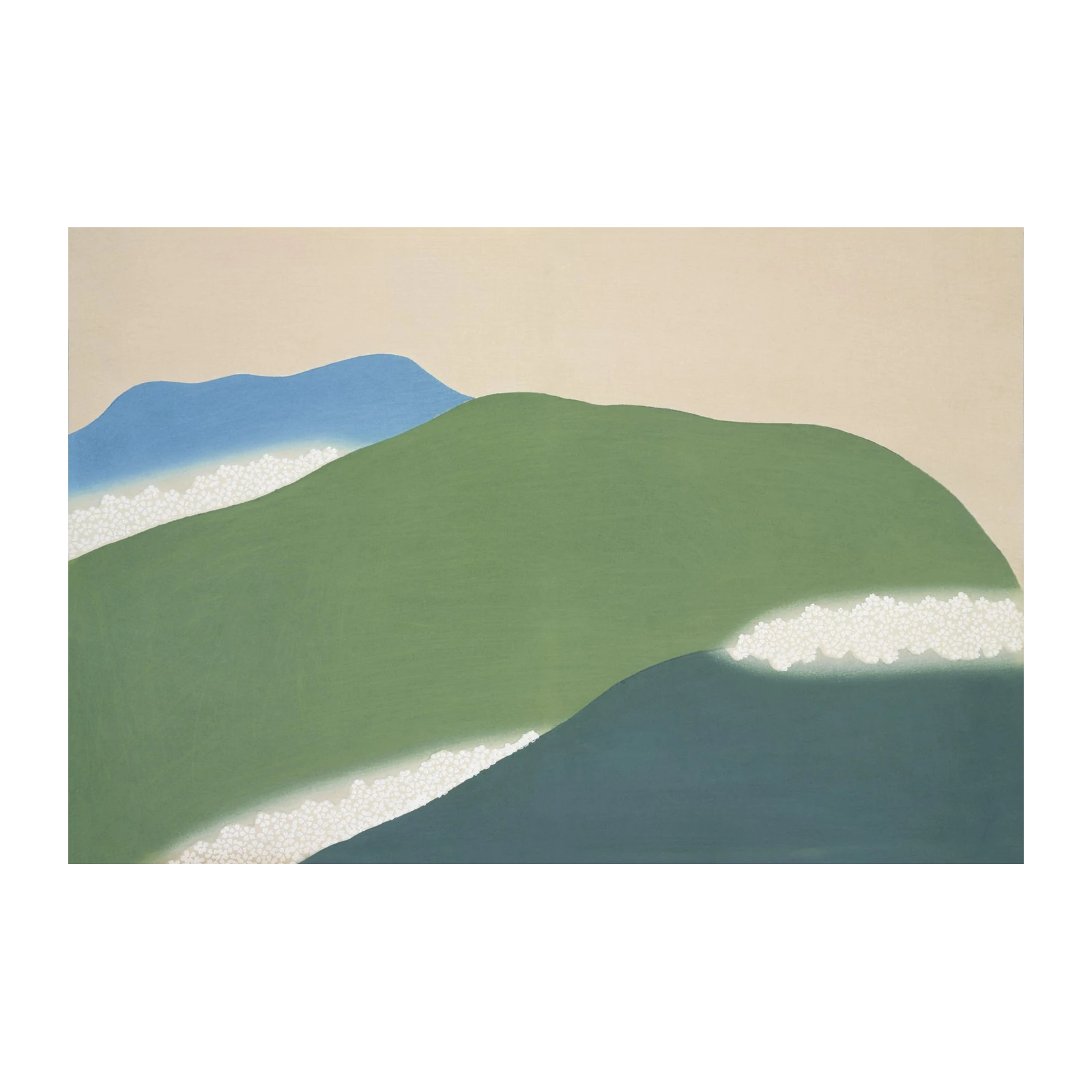 Serene Mountain Landscape Wall Art