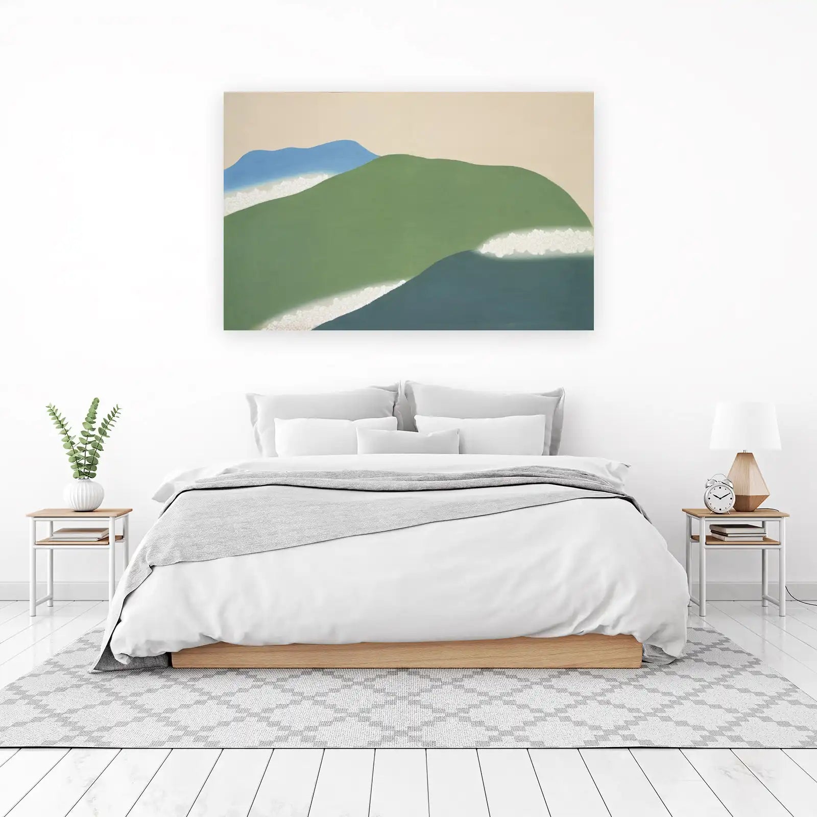 Serene Mountain Landscape Wall Art