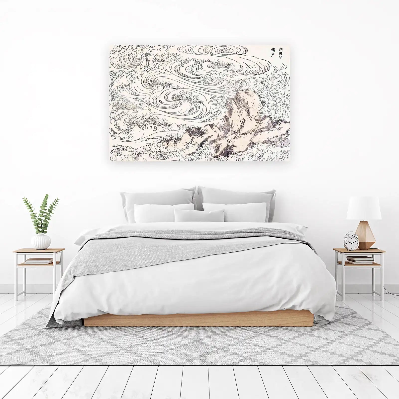 Majestic Waves Japanese Art Wall Art