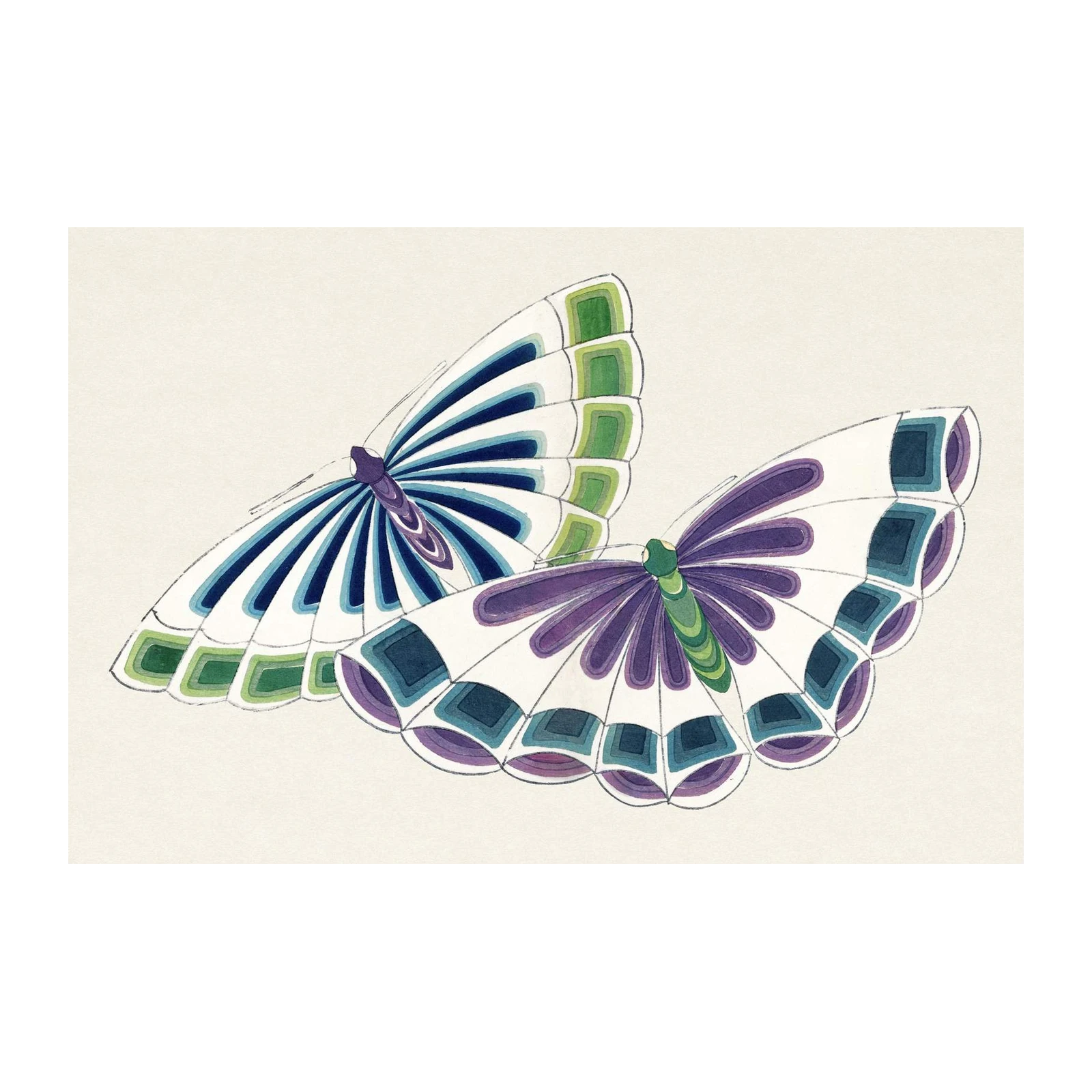 Elegant Butterfly Art Wall Art - Nature Decor