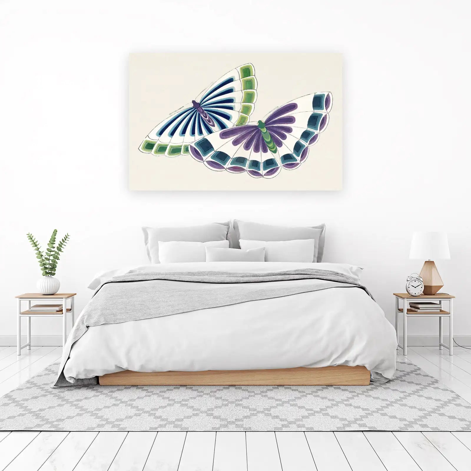 Elegant Butterfly Art Wall Art - Nature Decor