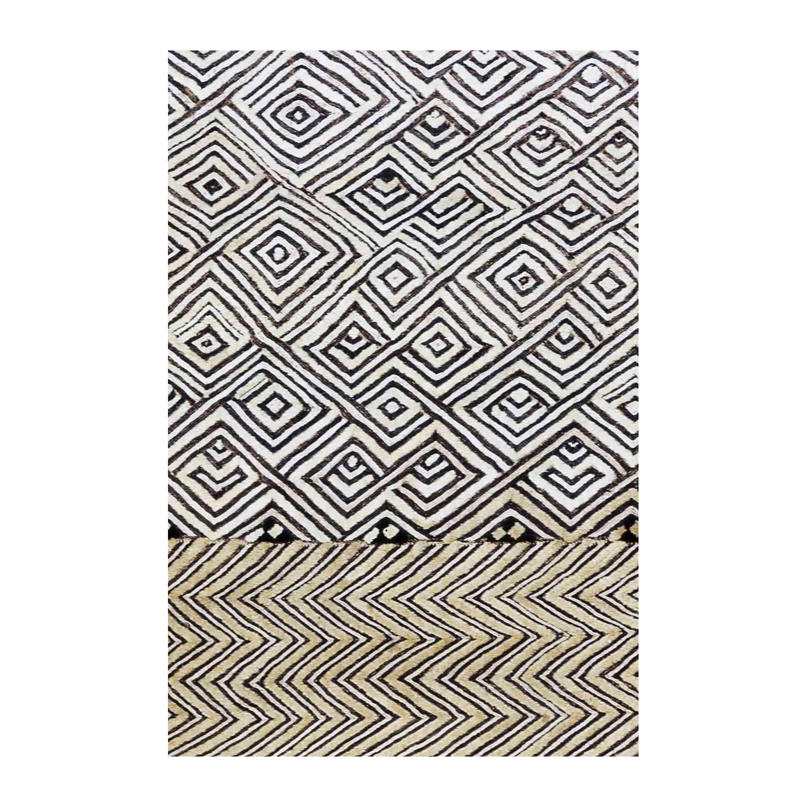 Geometric Diamond Tribal Pattern Wall Art