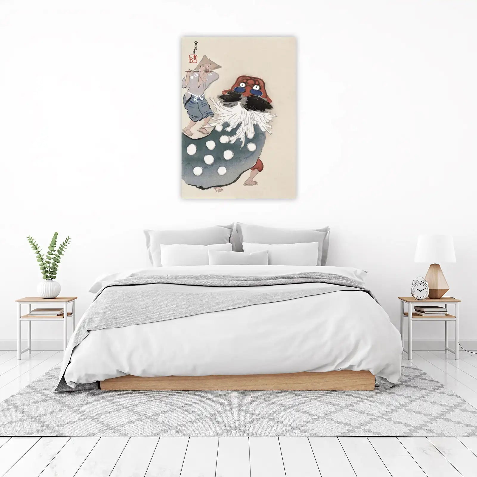 Japanese Festival Lion Dance Wall Art