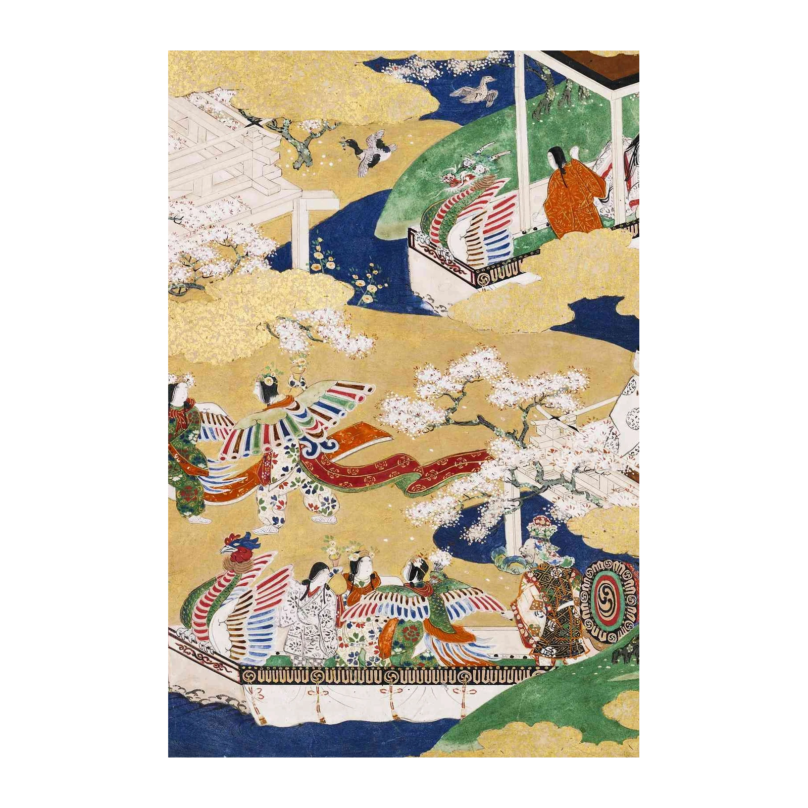 Elegant Japanese Scene Wall Art
