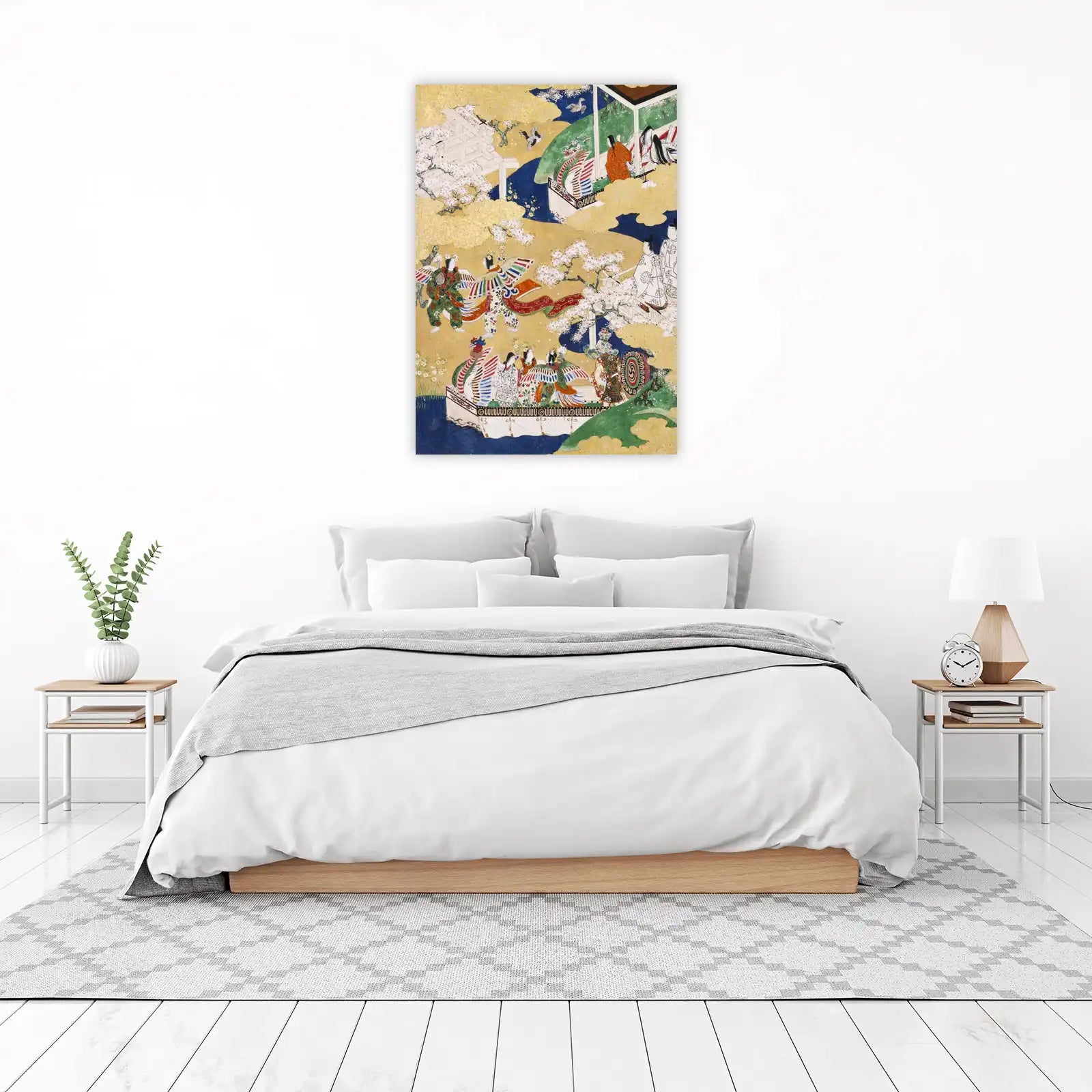 Elegant Japanese Scene Wall Art