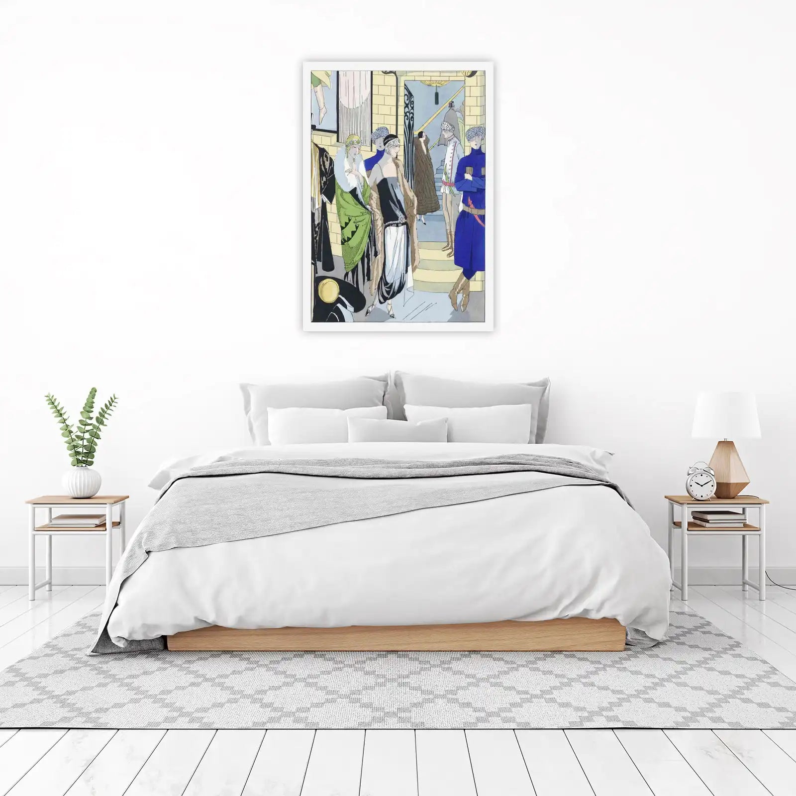 Elegant 1920s Fashion Art Wall Art