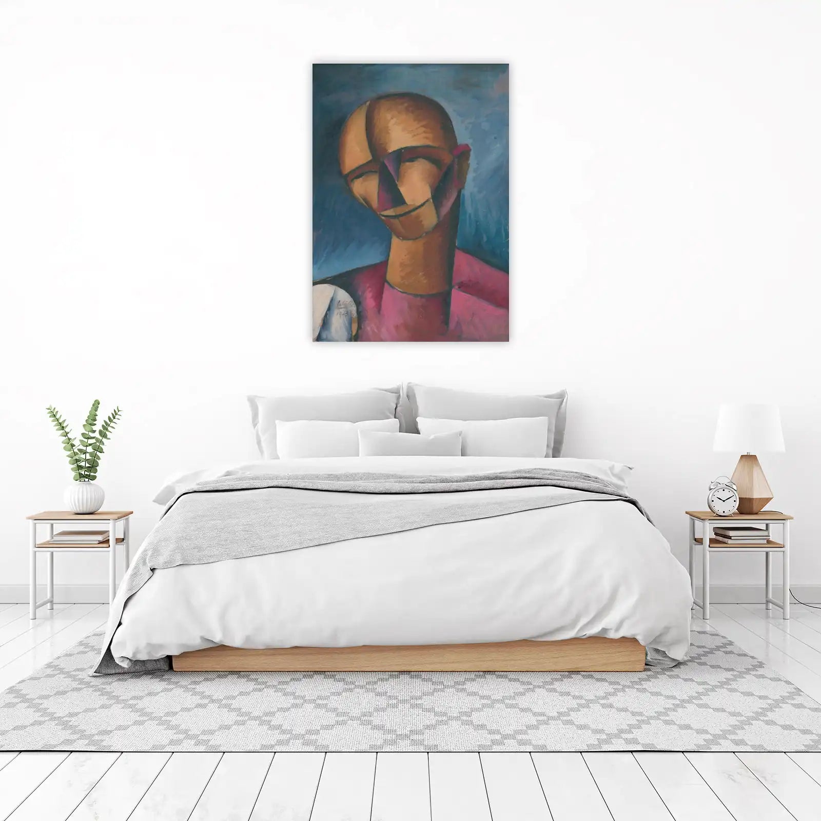 Cubist Portrait Art Wall Art