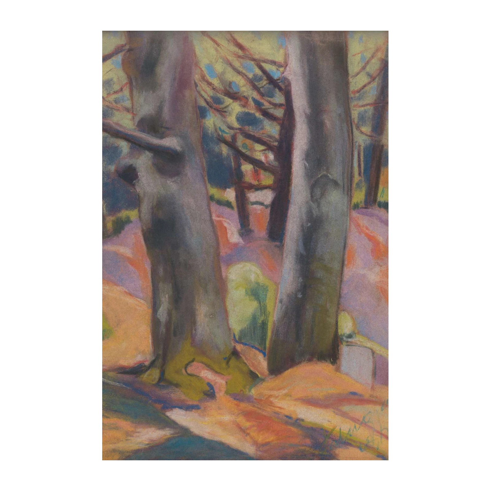 Enchanting Forest Path Wall Art