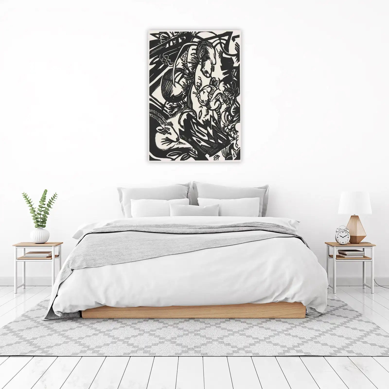 Dramatic Black & White Animal Art Wall Art