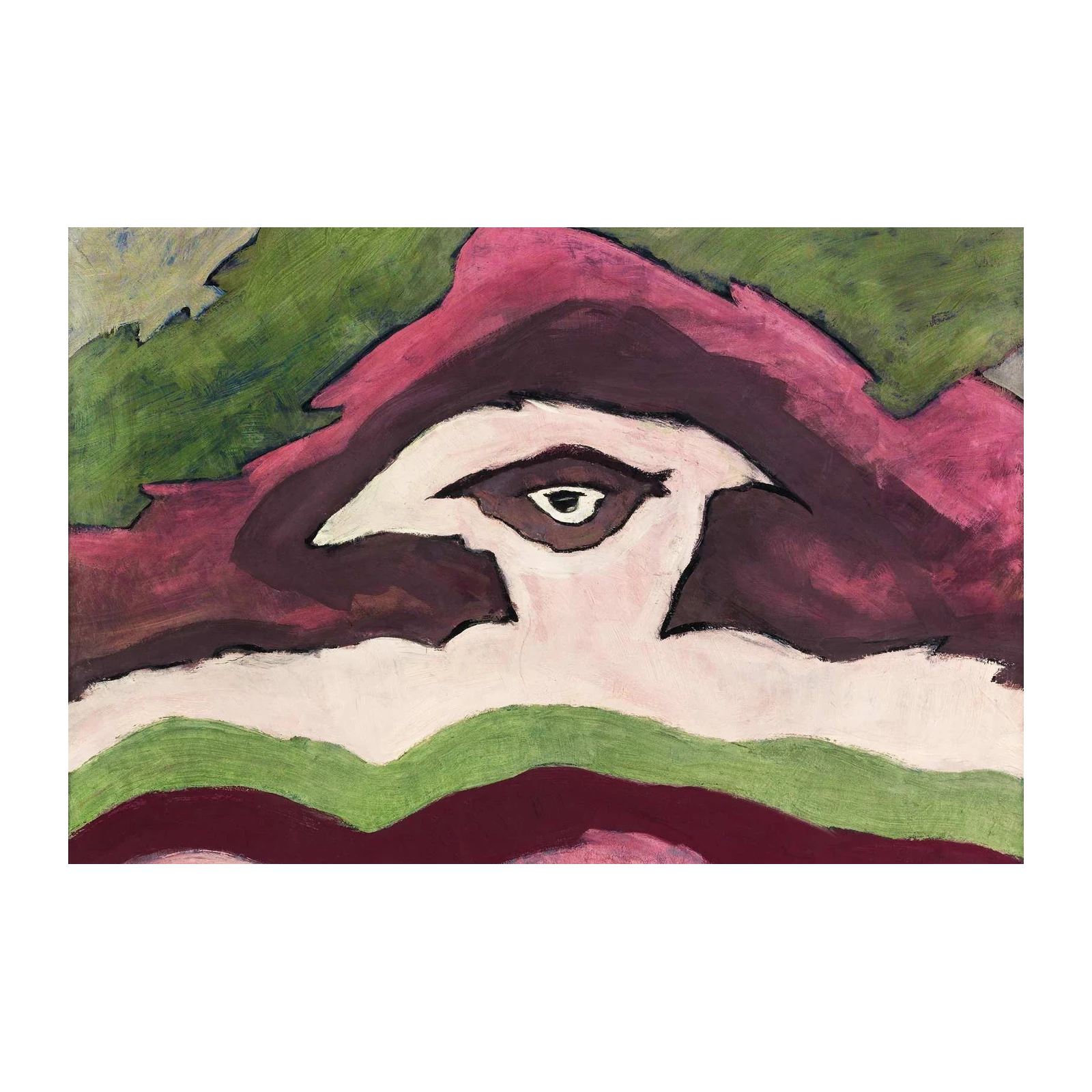 Abstract Eye & Landscape Wall Art