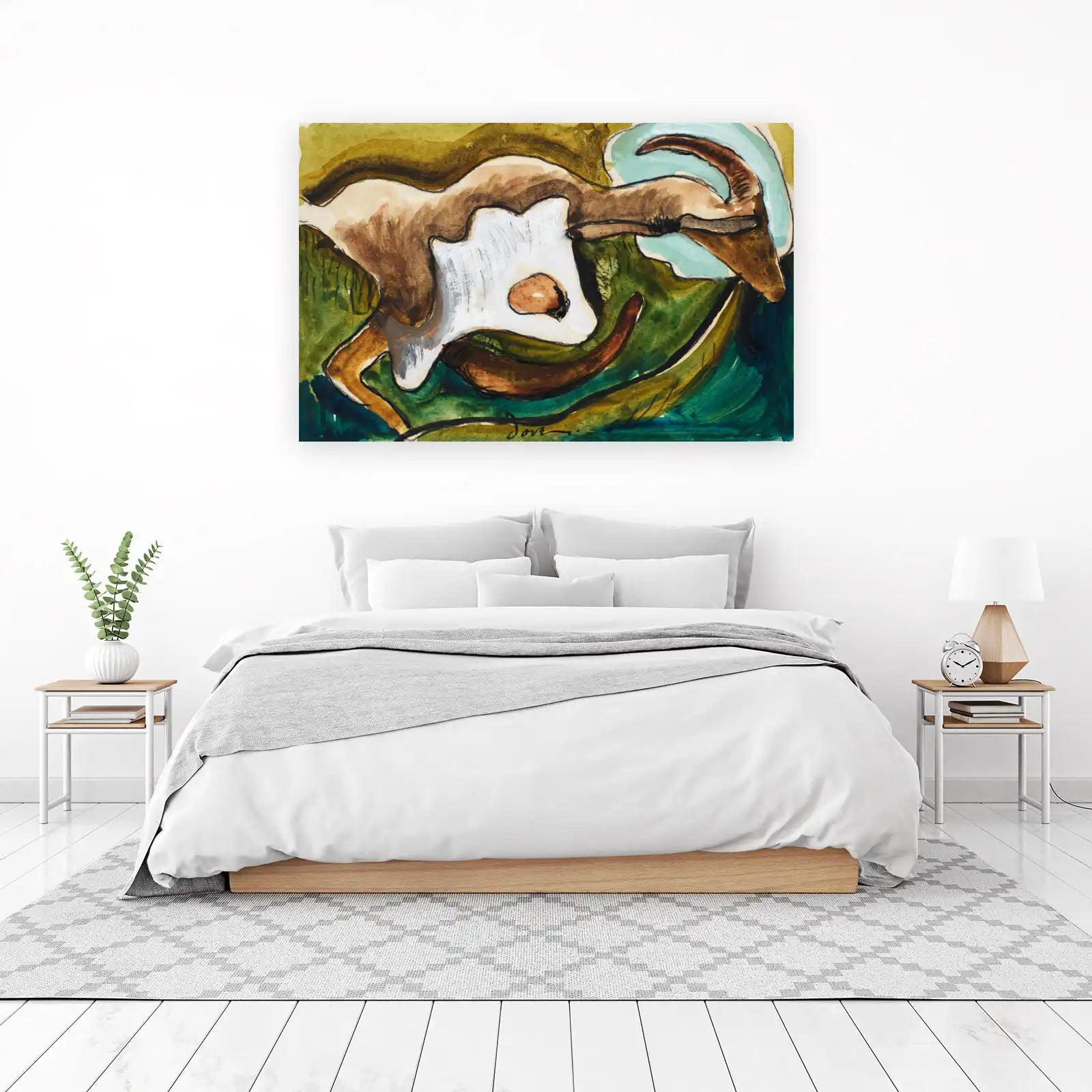 Abstract Ibex Art Wall Art