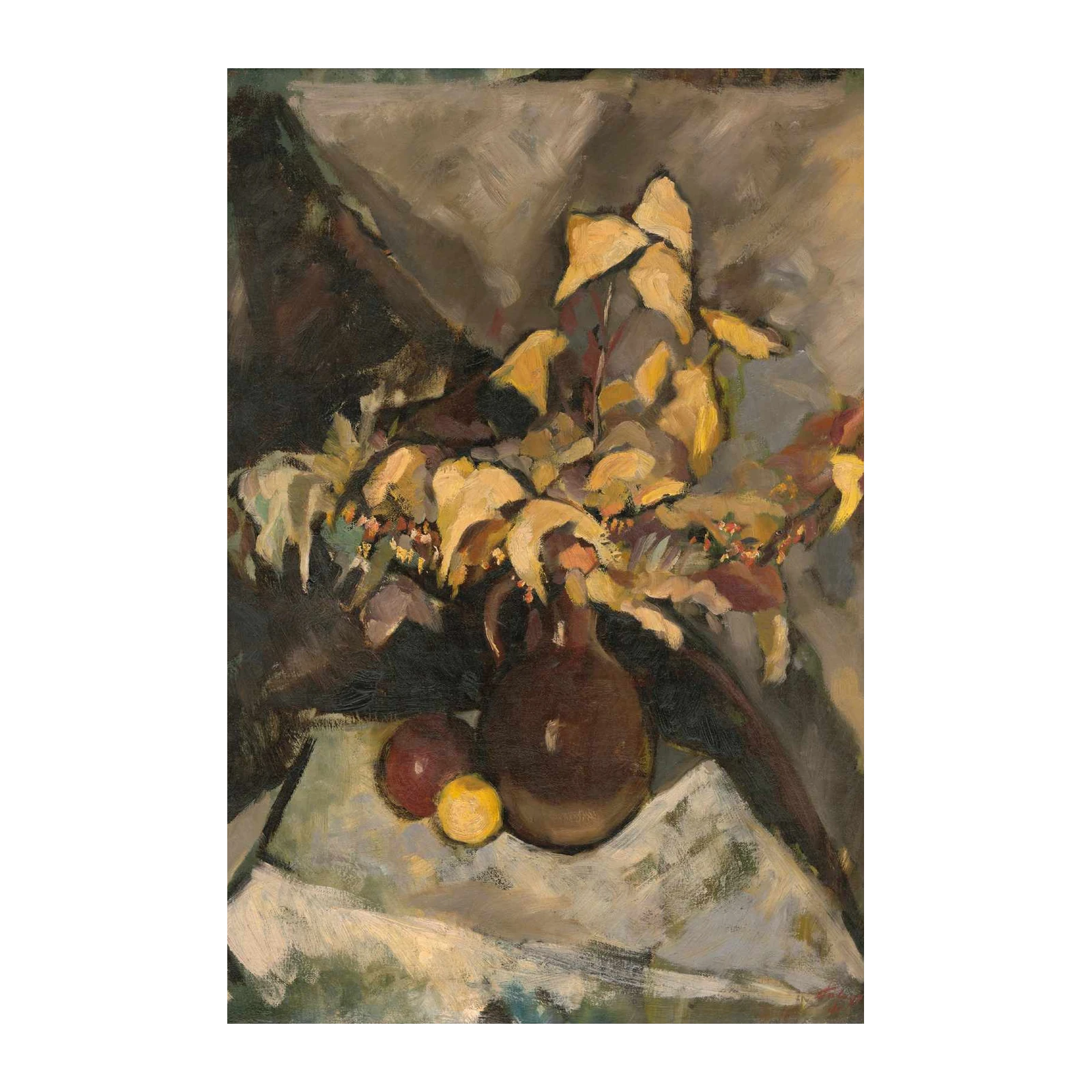 Autumn Harvest Still Life Wall Art