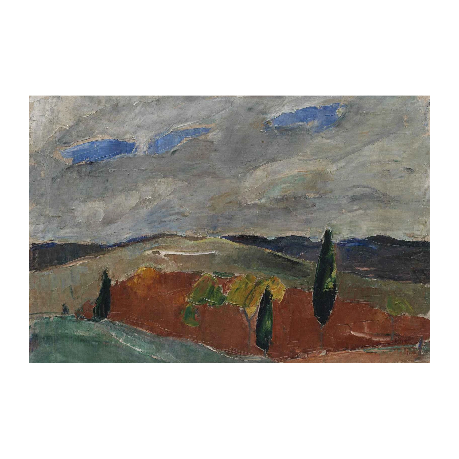 Dramatic Landscape Impressionist Wall Art