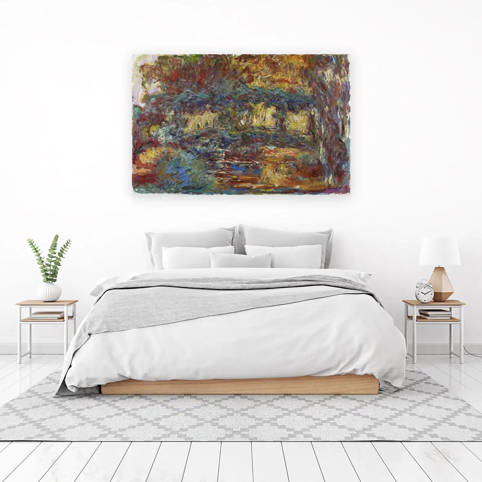 Monet's Japanese Bridge Wall Art