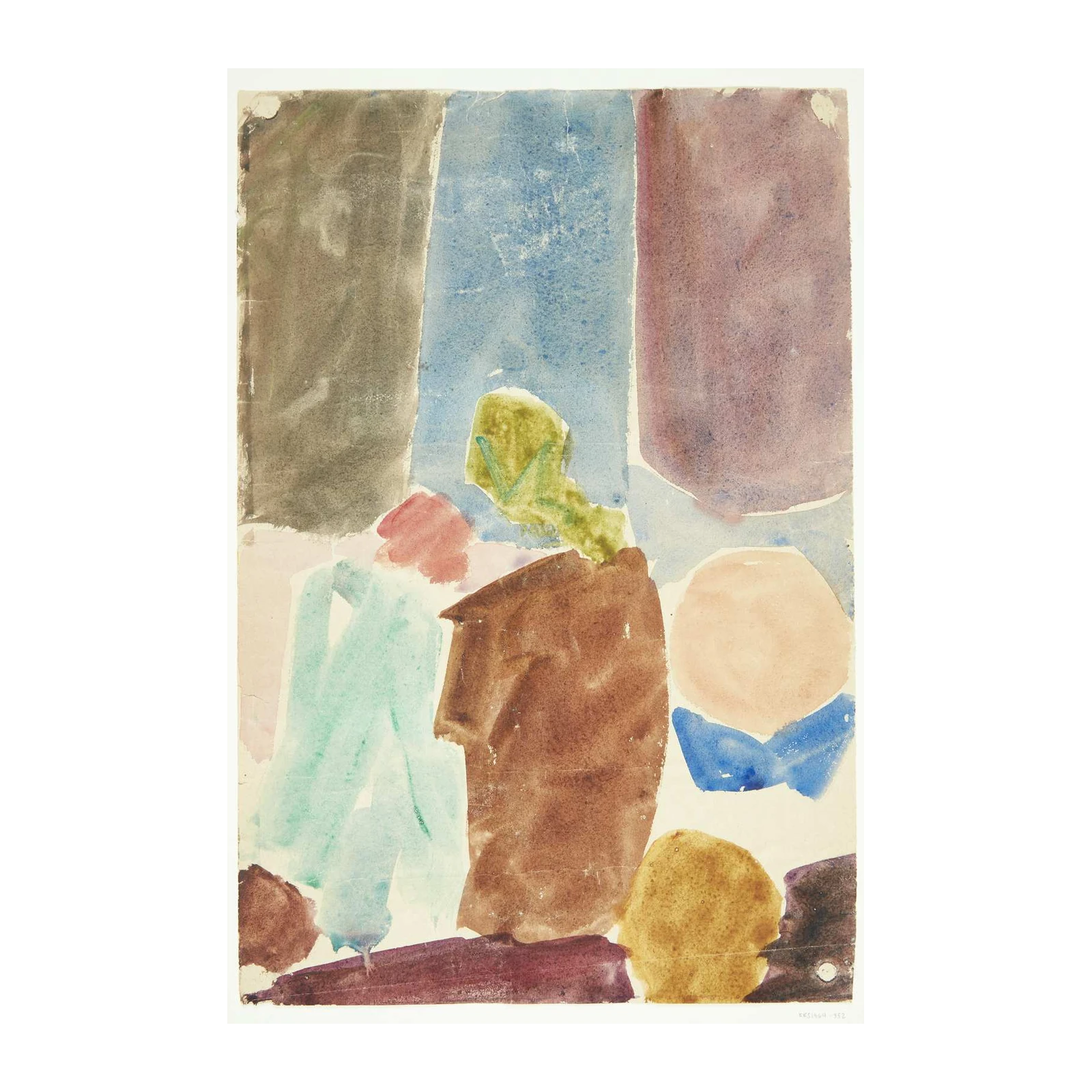 Abstract Mid-Century Mood Wall Art