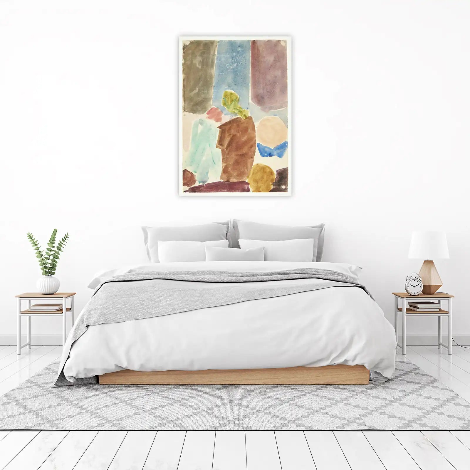 Abstract Mid-Century Mood Wall Art