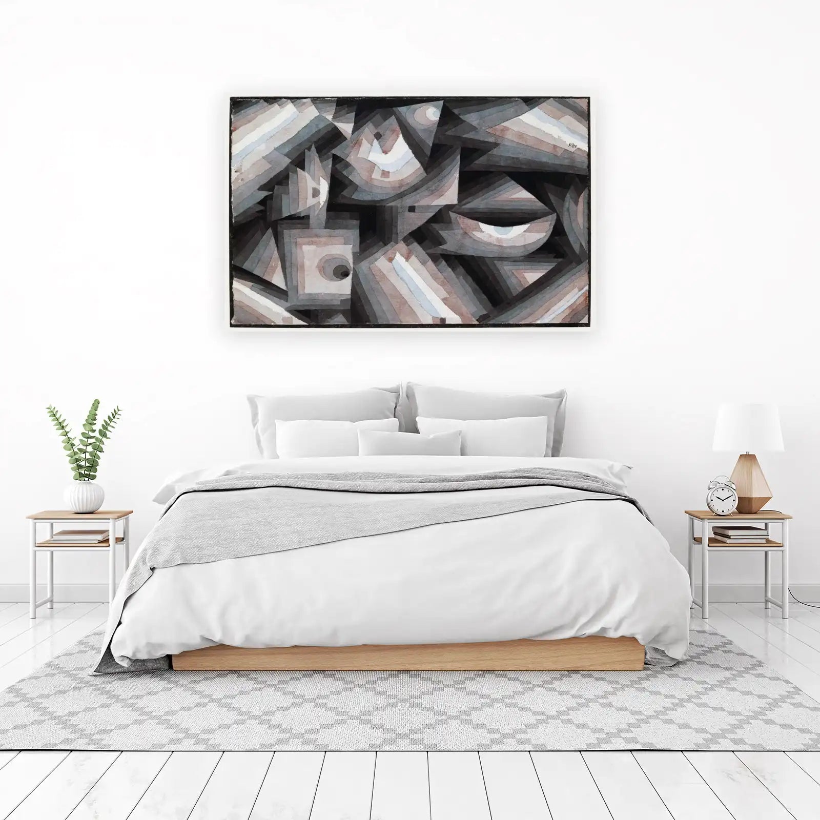 Abstract Geometric Composition Wall Art
