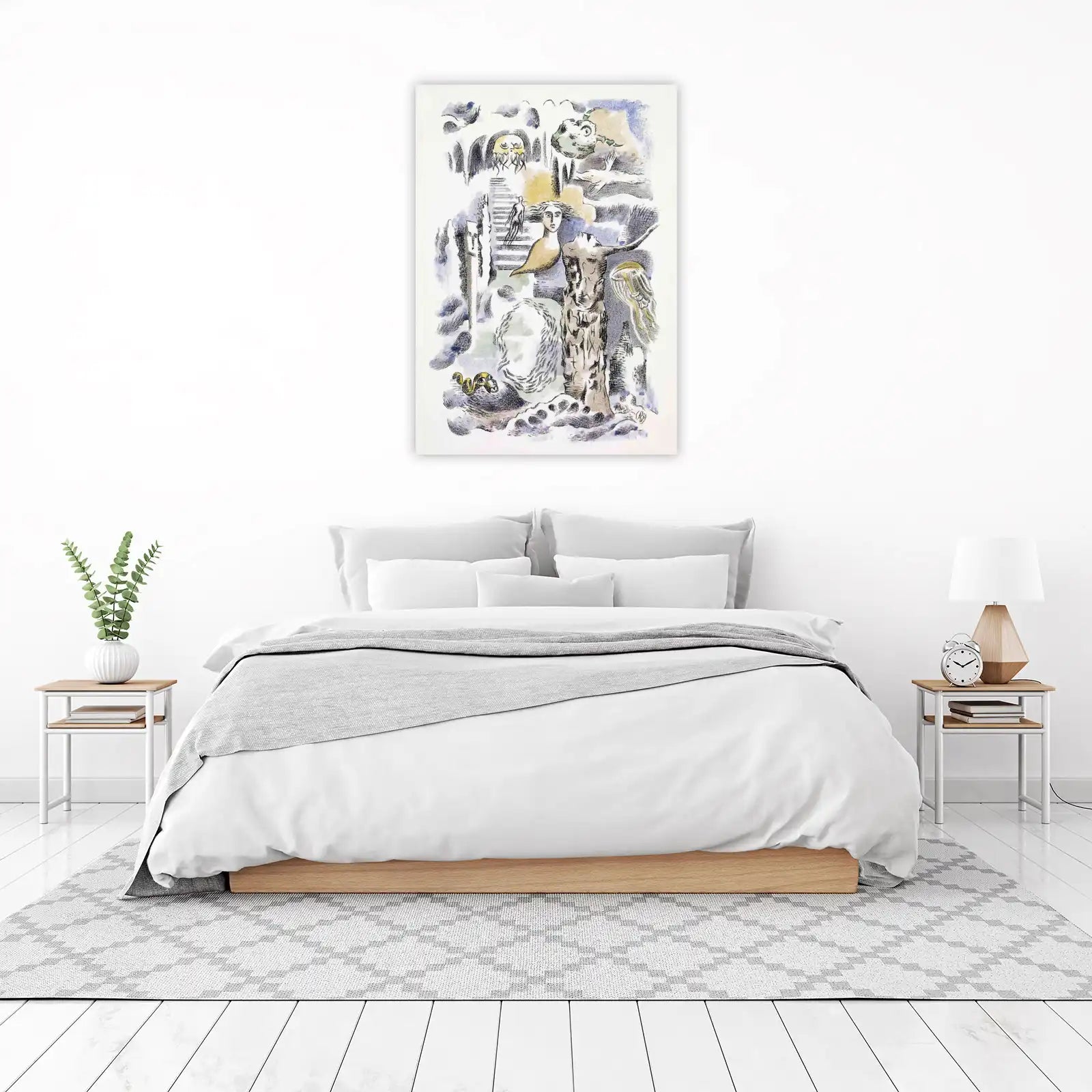 Surrealist Dreamscape Wall Art