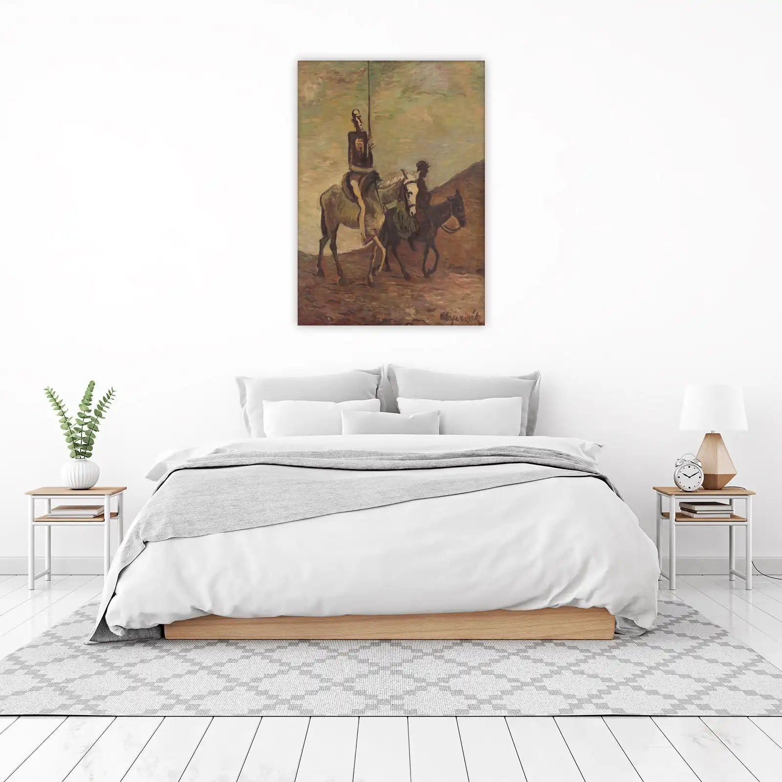 Don Quixote and Sancho Panza Wall Art