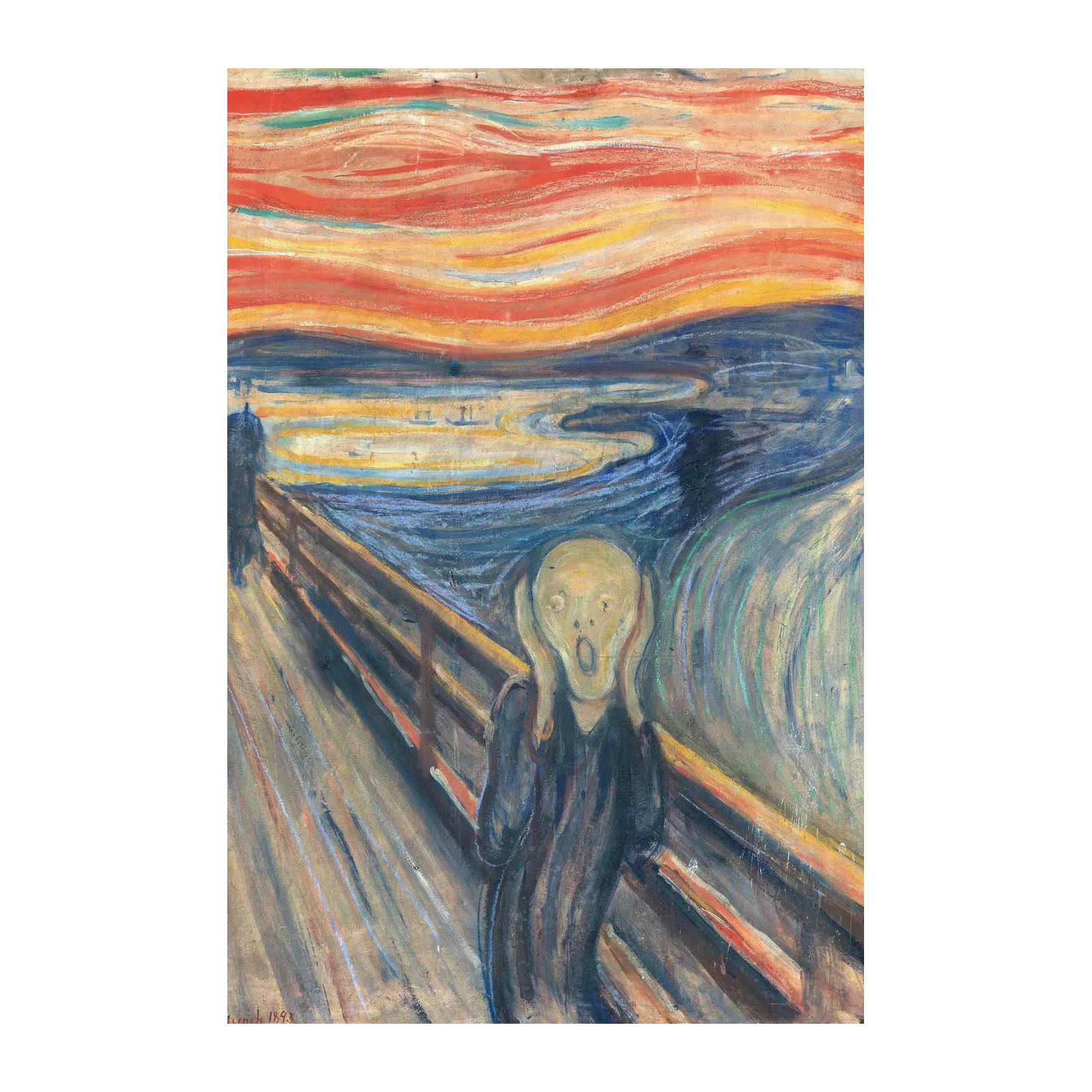 The Scream Edvard Munch Expressionist Wall Art