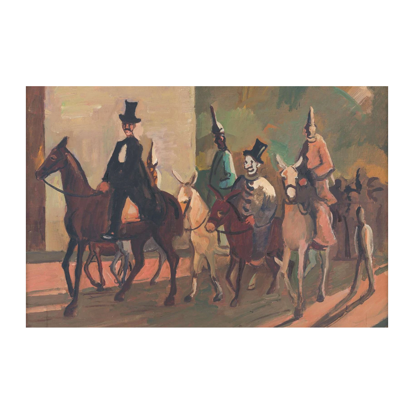 Vintage Circus Parade Wall Art